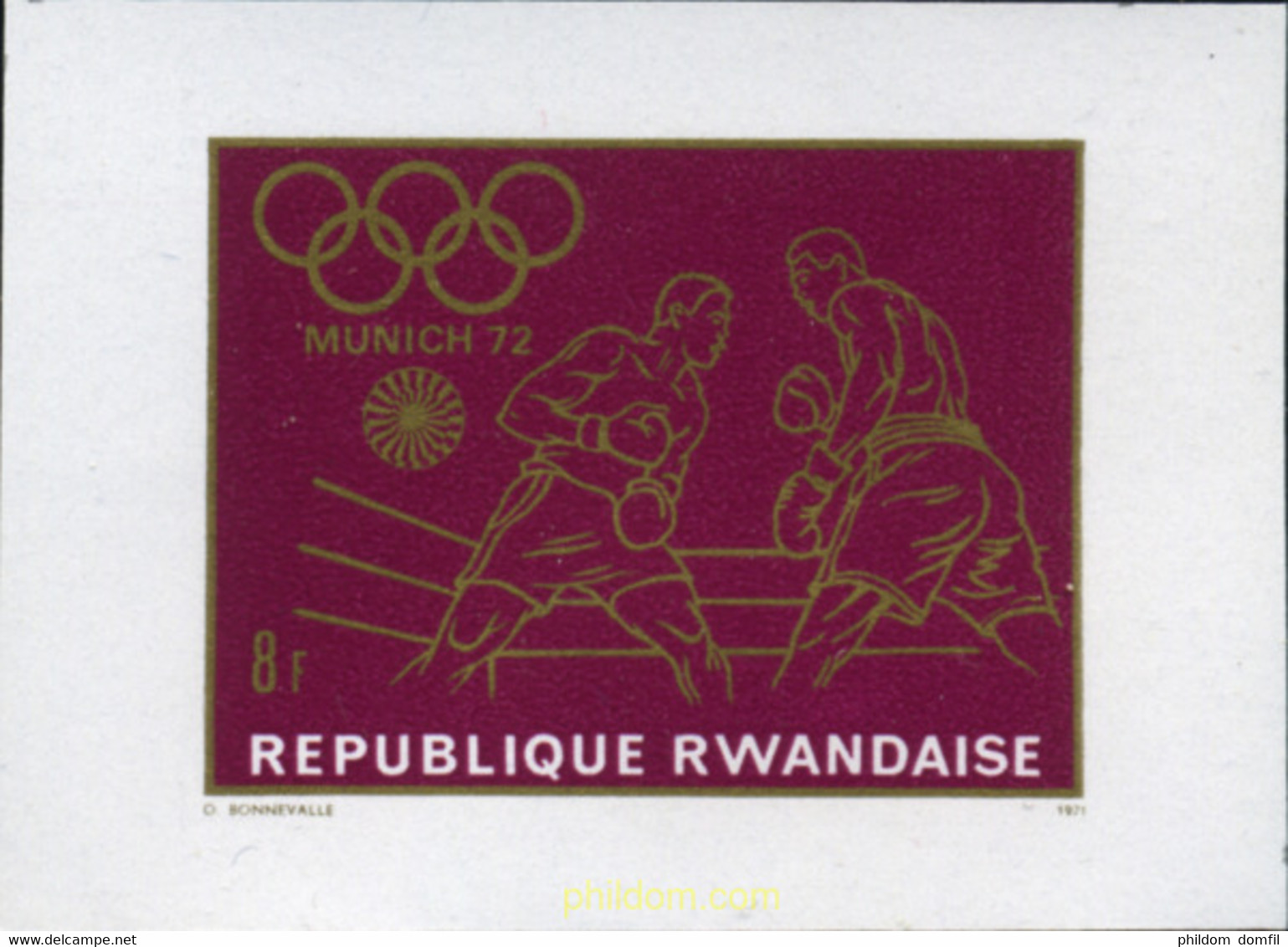 221669 MNH RUANDA 1971 20 JUEGOS OLIMPICOS VERANO MUNICH 1972 - 1970-1979