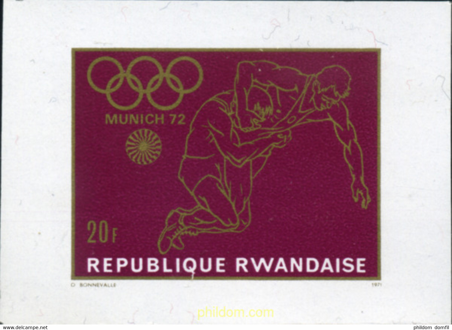 221692 MNH RUANDA 1971 20 JUEGOS OLIMPICOS VERANO MUNICH 1972 - 1970-1979