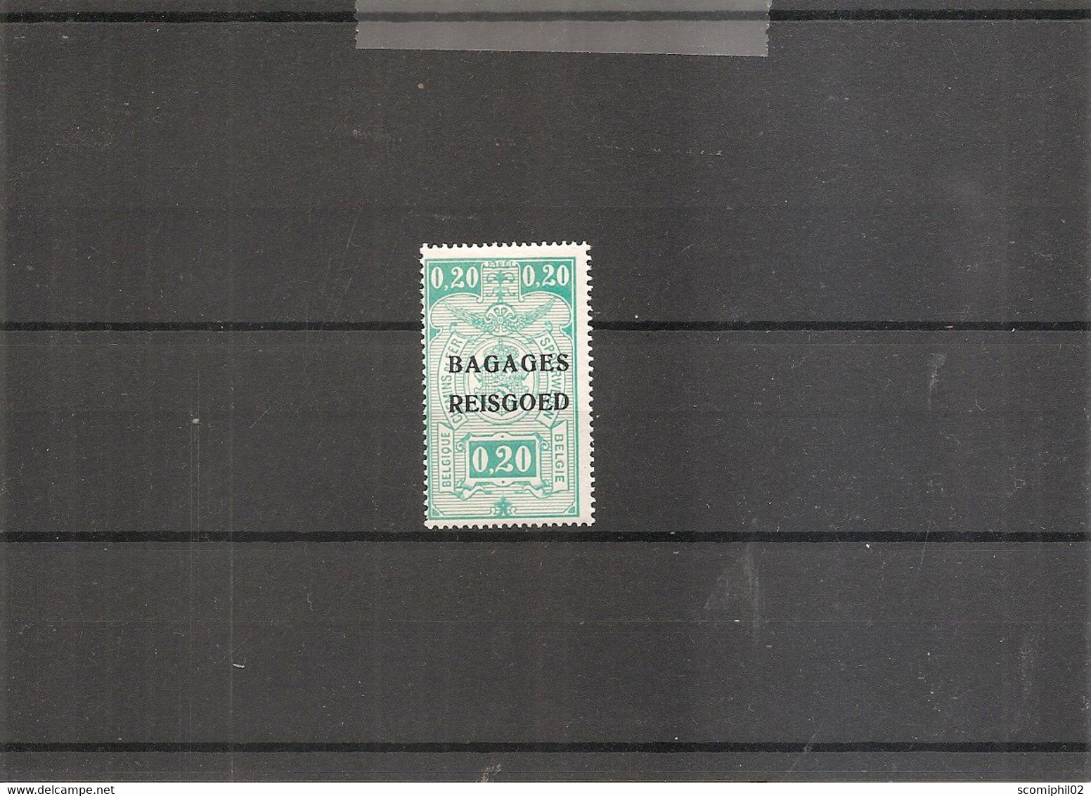 Belgique ( BA 2 XXX -MNH ) - Bagages [BA]