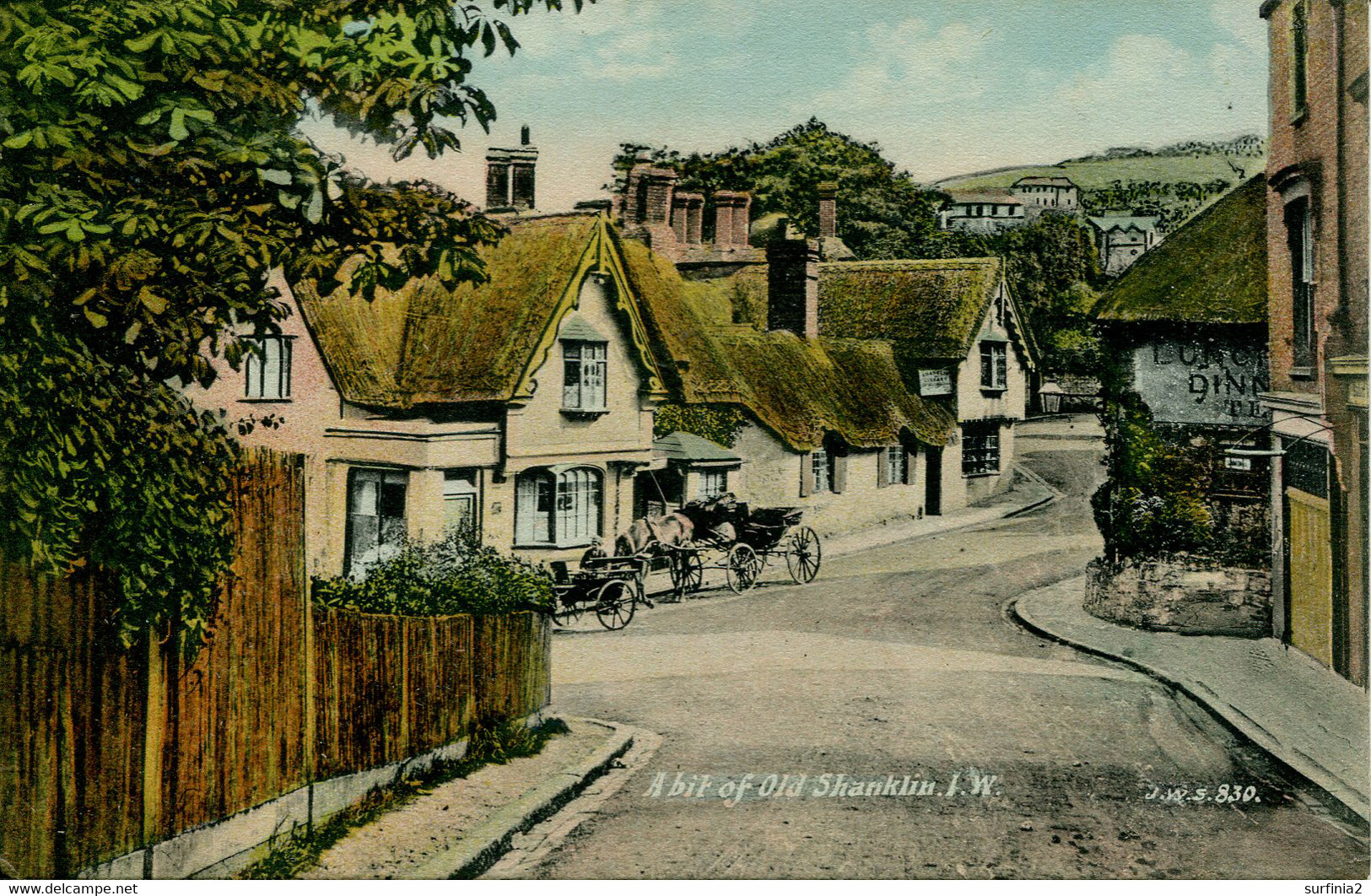 ISLE OF WIGHT - SHANKLIN - A BIT OF OLD Iow548 - Shanklin