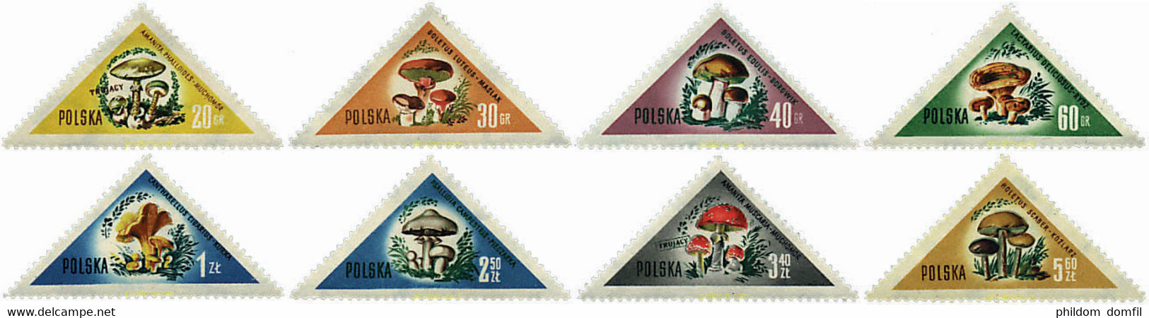 659588 MNH POLONIA 1959 SETAS - Ohne Zuordnung