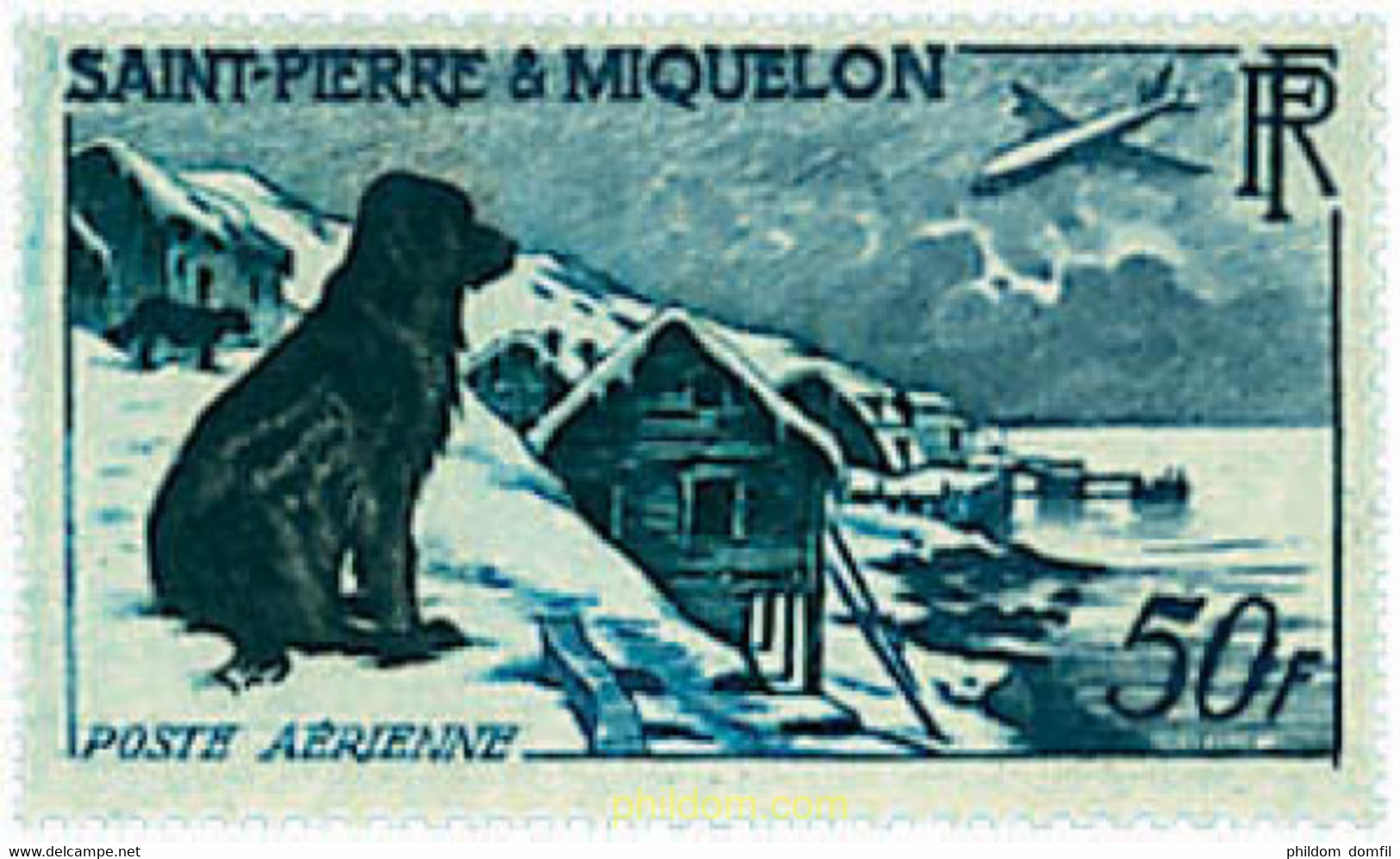 207508 MNH SAN PEDRO Y MIQUELON 1957 MOTIVOS VARIOS - Gebraucht