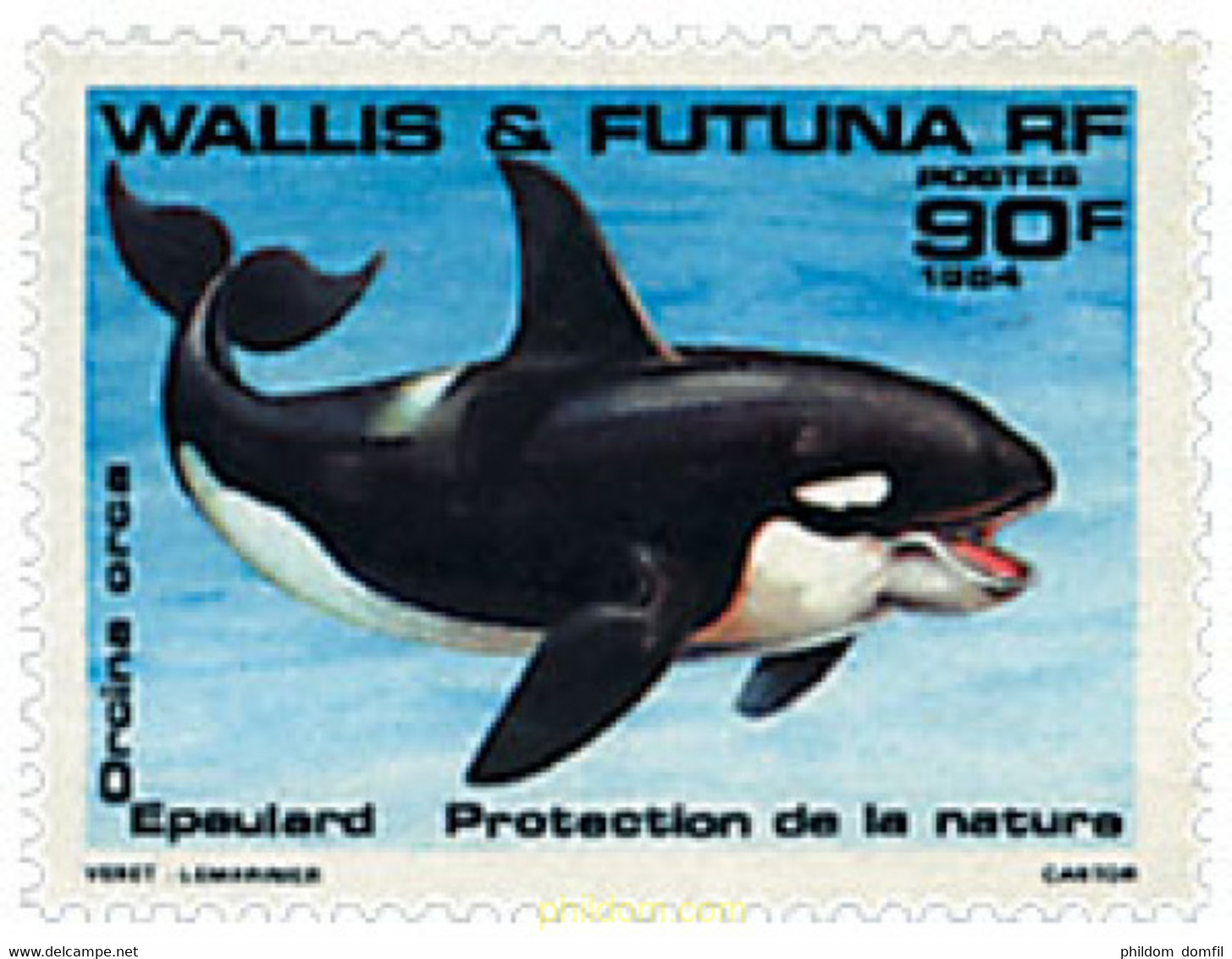 36736 MNH WALLIS Y FUTUNA 1984 PROTECCION DE LA NATURALEZA - Used Stamps