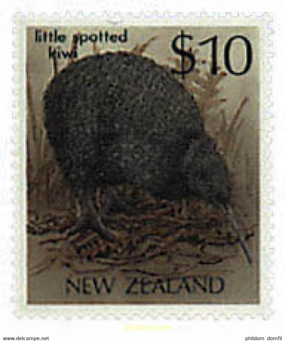 44683 MNH NUEVA ZELANDA 1989 AVES. KIWI - Errors, Freaks & Oddities (EFO)