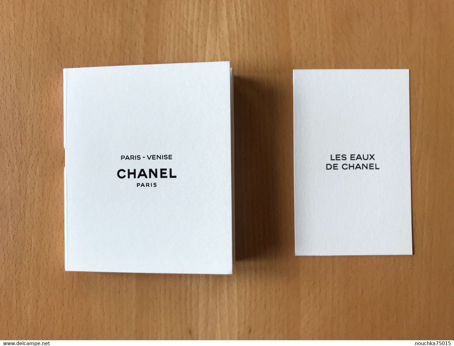 Chanel - Les Eaux, Paris-Venise, échantillon Triple, Modèle 1 - Parfums - Stalen