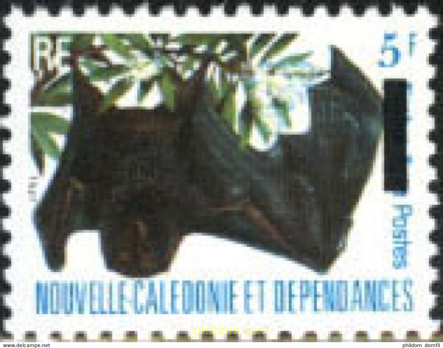 44569 MNH NUEVA CALEDONIA 1994 MURCIELAGOS - Oblitérés