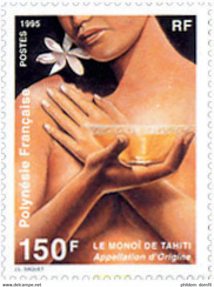 43655 MNH POLINESIA FRANCESA 1995 EL MONOI DE TAHITI - Used Stamps