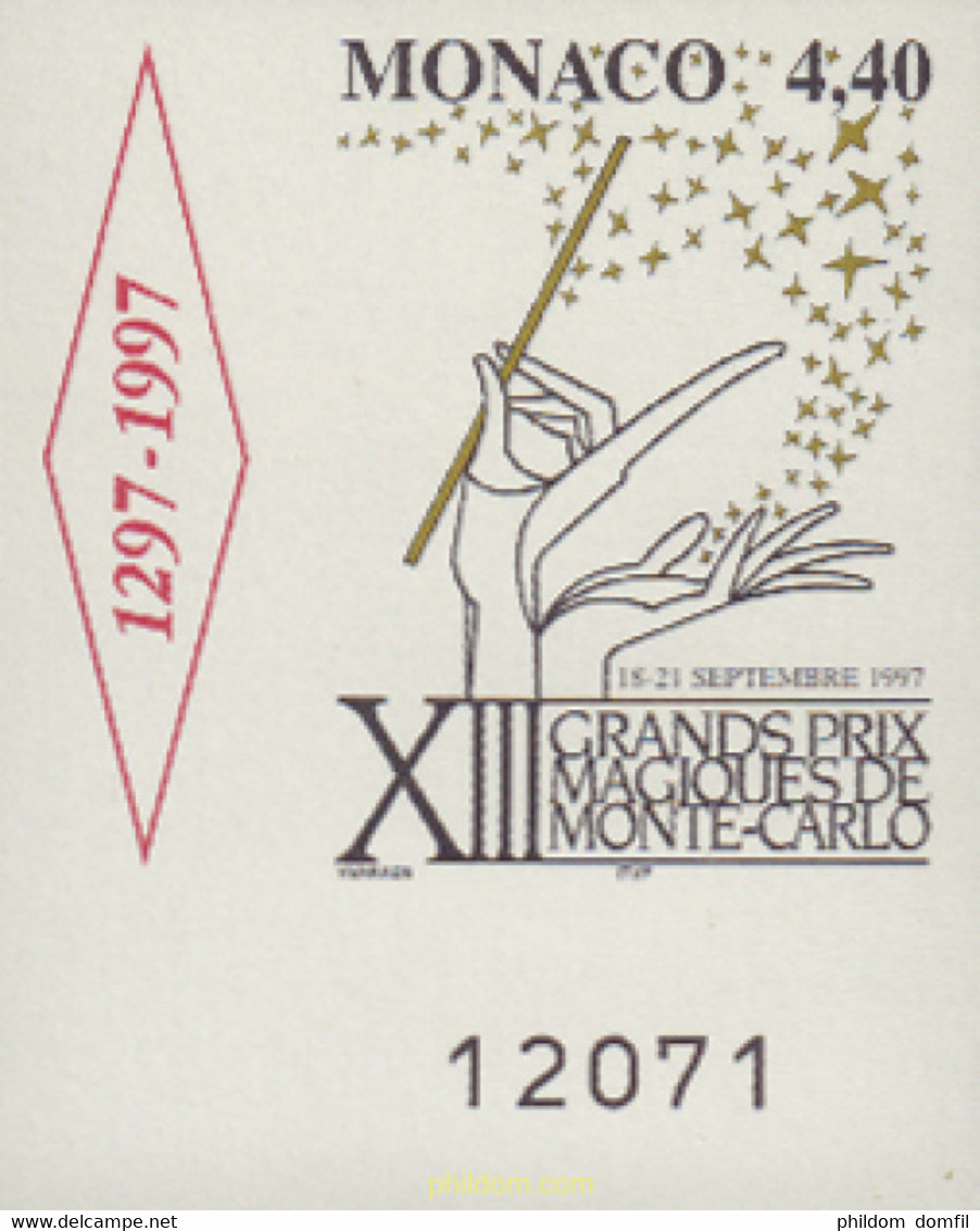 566821 MNH MONACO 1997 13 GRANDES PREMIOS MAGICOS DE MONTECARLO - Andere & Zonder Classificatie