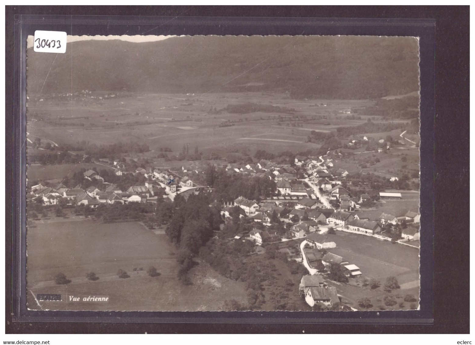 FORMAT 10x15cm - DISTRICT DE COSSONAY - L'ISLE - VUE AERIENNE - TB - Cossonay