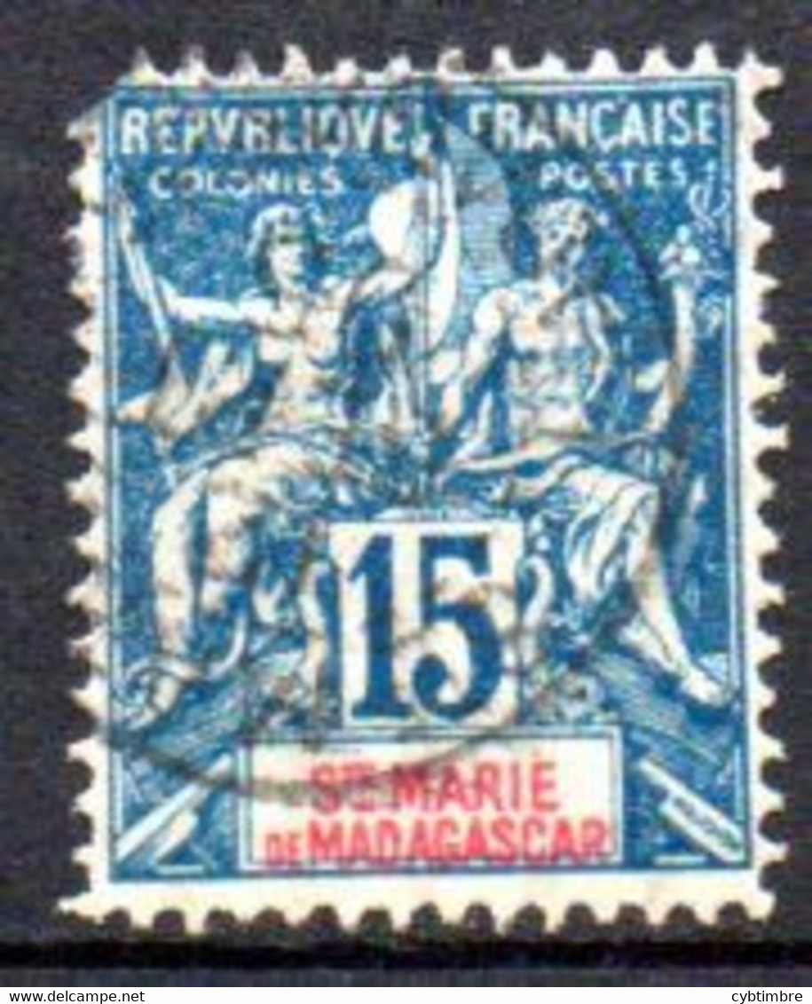Sainte Maris De Madagascar: Yvert N° 6; Coin Arrondi, Cote 44€ - Used Stamps