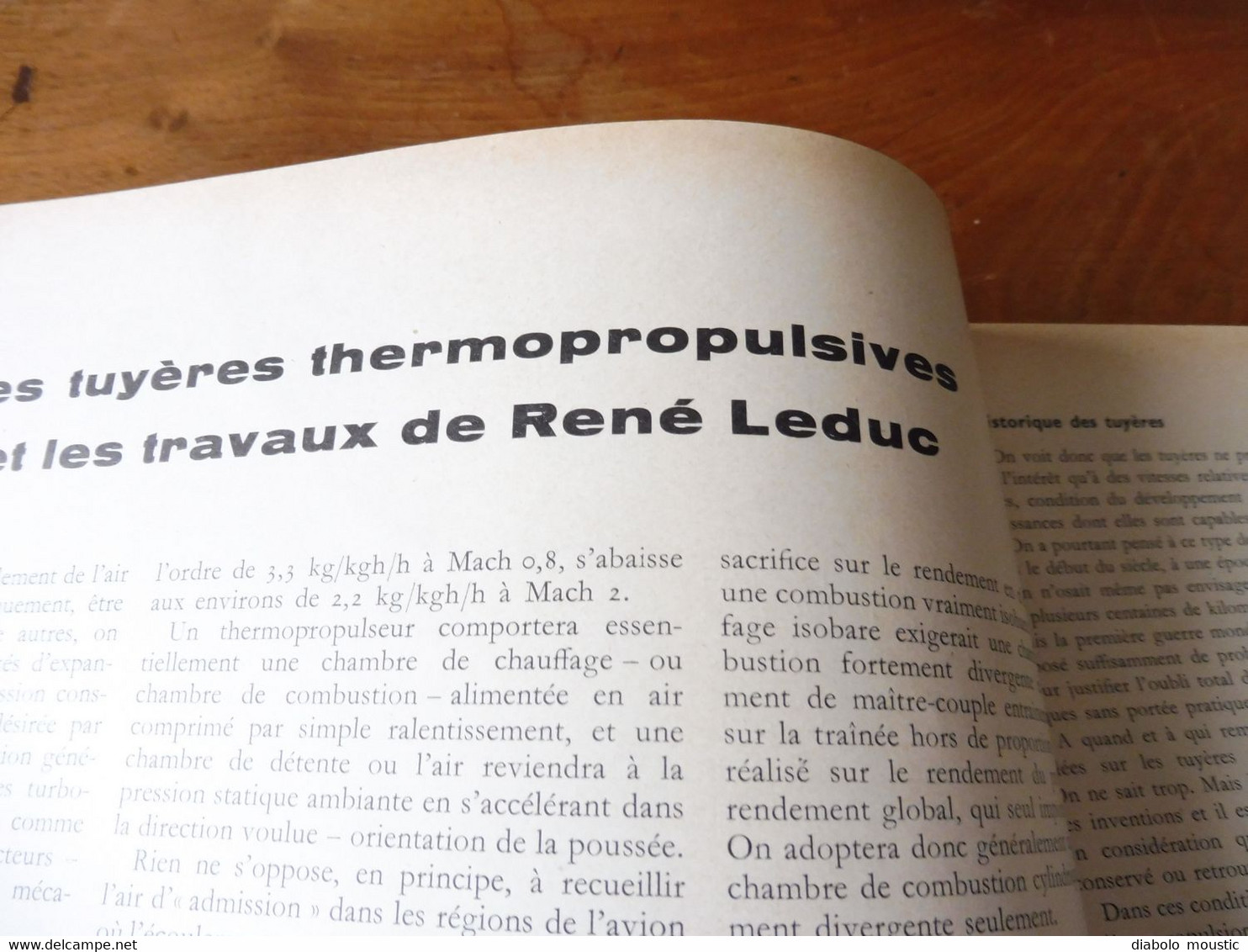 1953 INTERAVIA   (aviation ) - Les travaux de René Leduc , Choisir entre la puissance et le bien-être  ; Etc