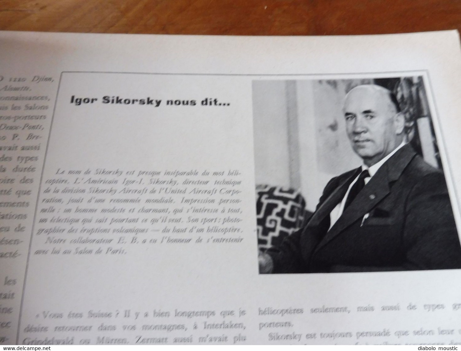 1953 INTERAVIA   (aviation ) - Igor Sikorsky ; Pourquoi le COMET s'est-il abattu ?  ;  Etc