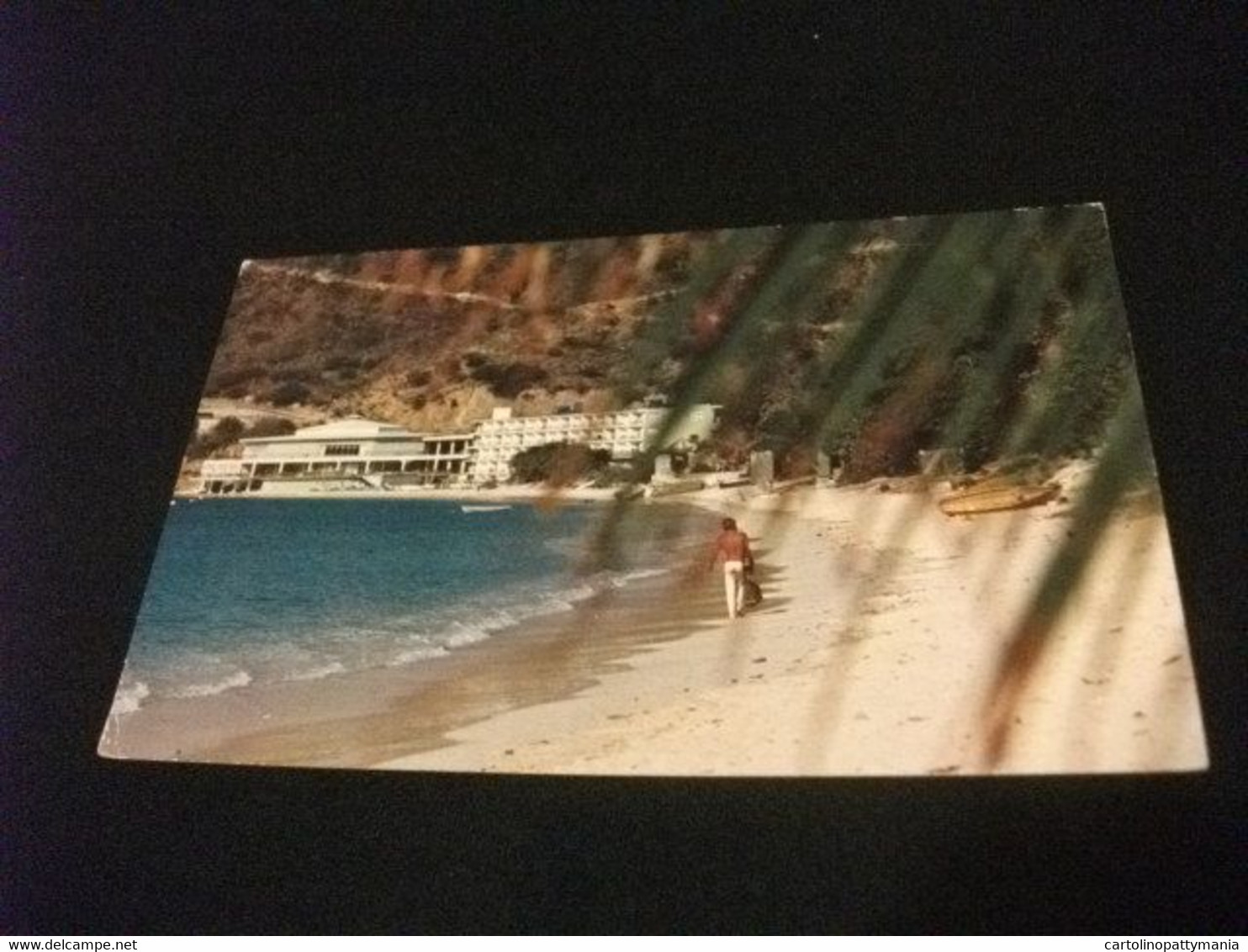 ANTILLE OLANDESI NEDERLANDSE ANTILLEN  UOMO SPIAGGIA GREAT BAY BEACH FRONTING PHILIPSBURG ST. MAARTEN - Saint-Martin