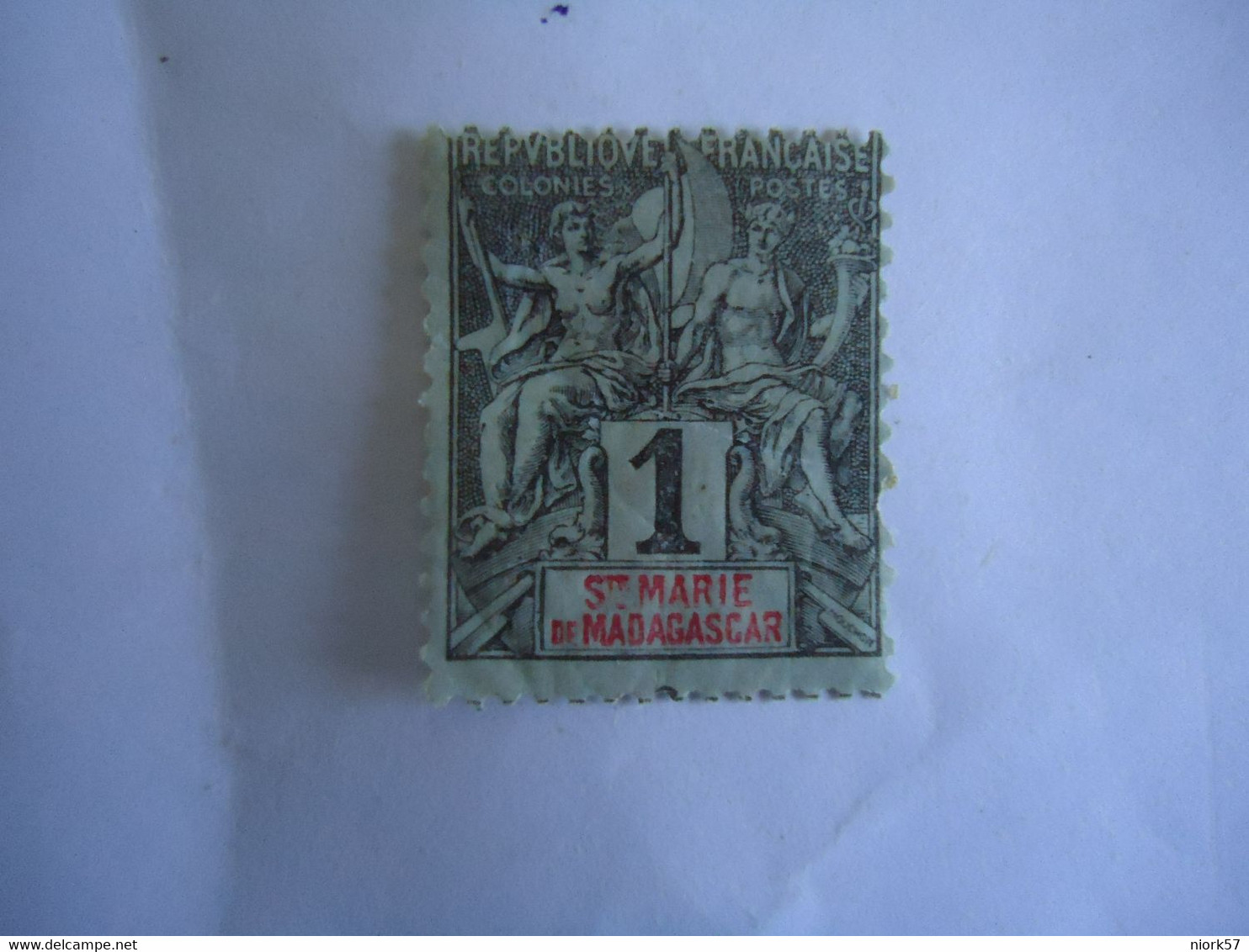 STE MARIE MADACASCAR  FRANCE  COLONIES MLM  STAMPS  1C - Other & Unclassified