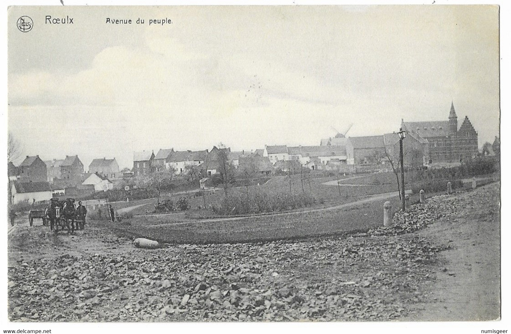 ROEULX  --- Avenue Du Peuple - Le Roeulx