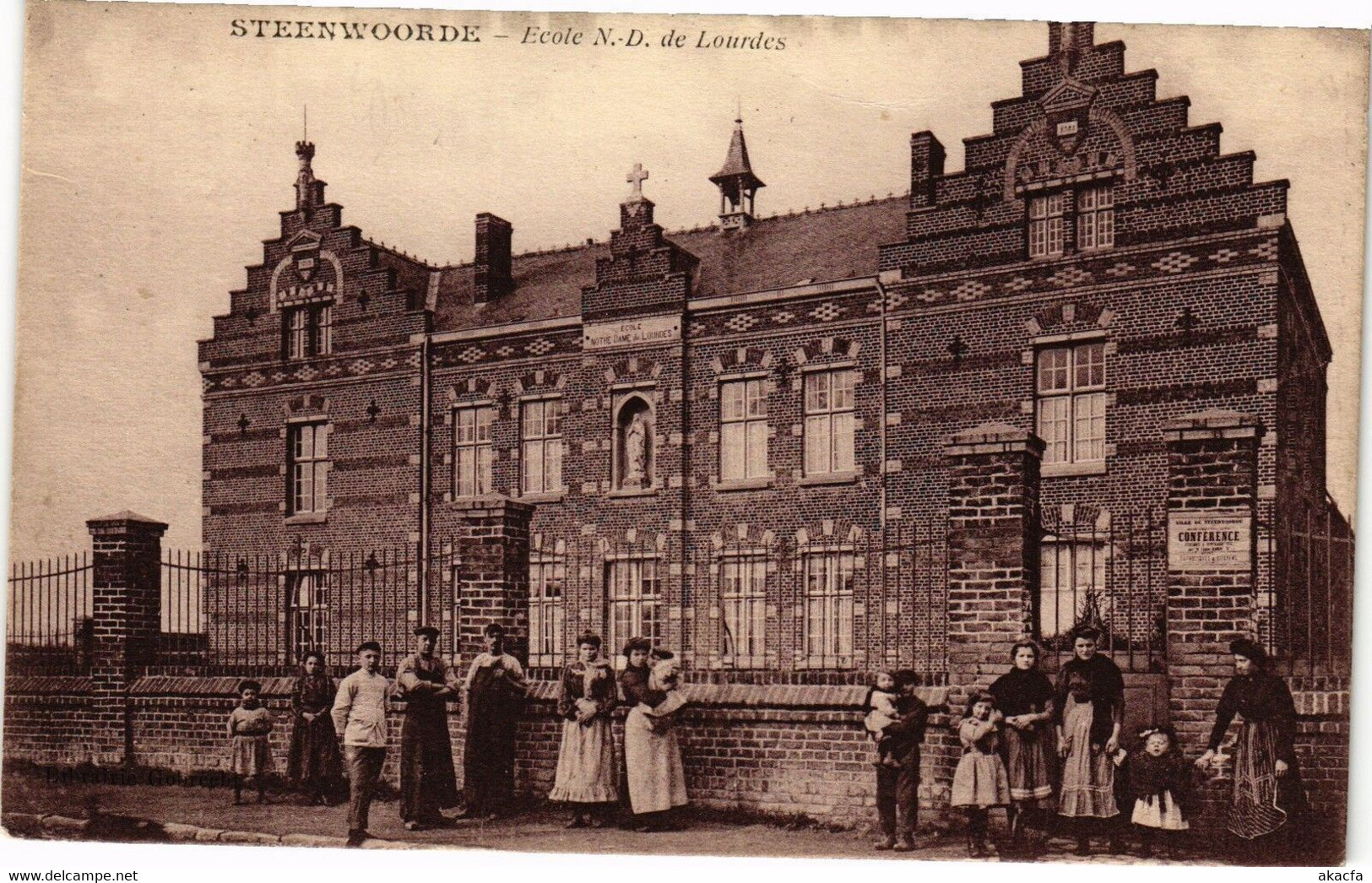 CPA STEENWOORDE - École N.D. De Lourdes (205242) - Steenvoorde