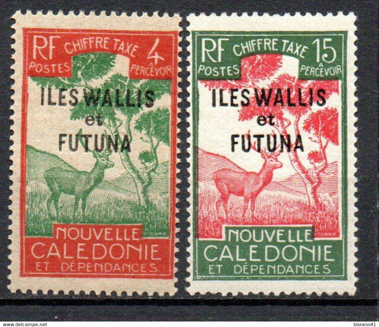 Wallis Et Futuna  Taxe N° 12 & 15 Neuf X MH Cote : 1,50€ - Ungebraucht