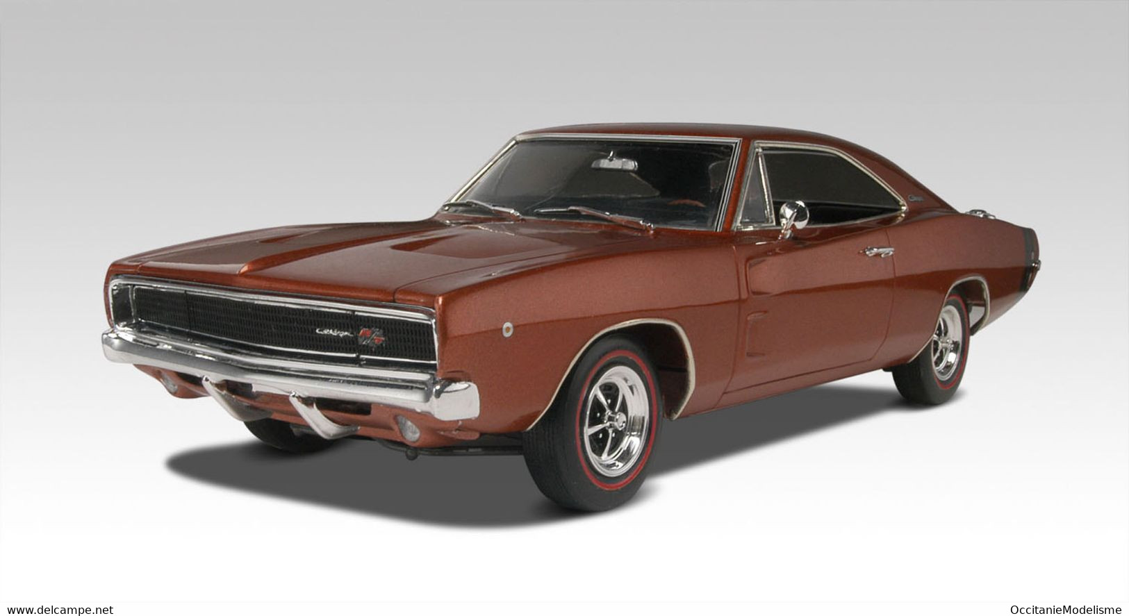 Revell - DODGE CHARGER R/T 1968 2N'1 Maquette Kit Plastique Réf. 14202 85-4202 Neuf NBO 1/25 - Carros
