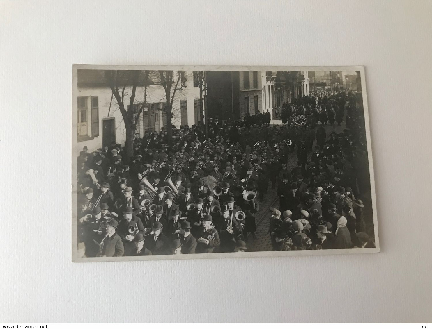 Molenbeek  Bruxelles  CARTE PHOTO La Joyeuse Entrée De Nos Souverains  Le 22 Novembre 1918  ALBERT I  Chaussée De Gand - Molenbeek-St-Jean - St-Jans-Molenbeek