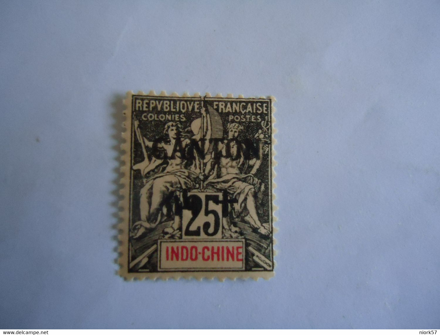 CANTON   INDOCHINA  USED    STAMPS    OVERPRINT - Other & Unclassified