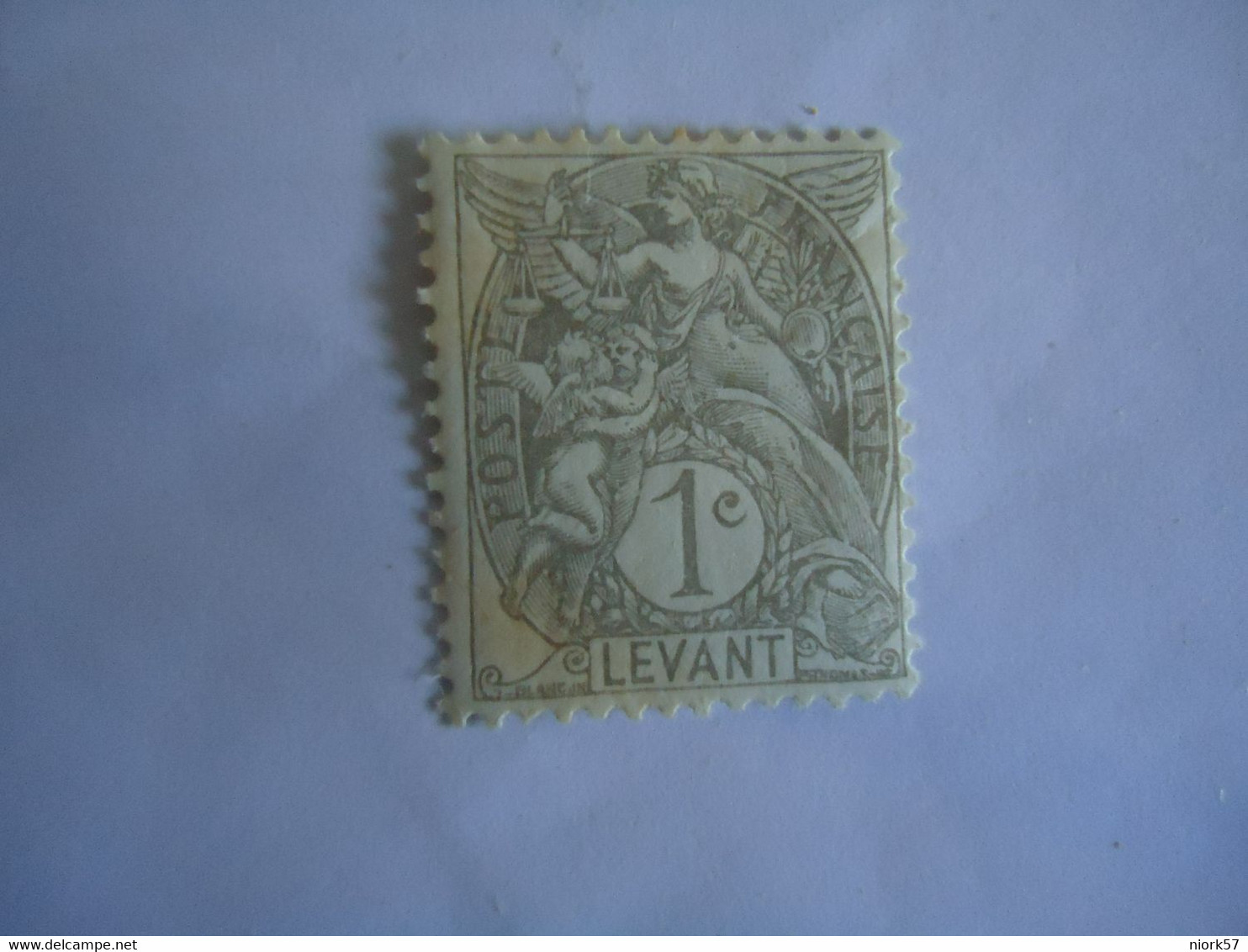 LEVANT   FRANCE  USED STAMPS 1C - Sonstige & Ohne Zuordnung