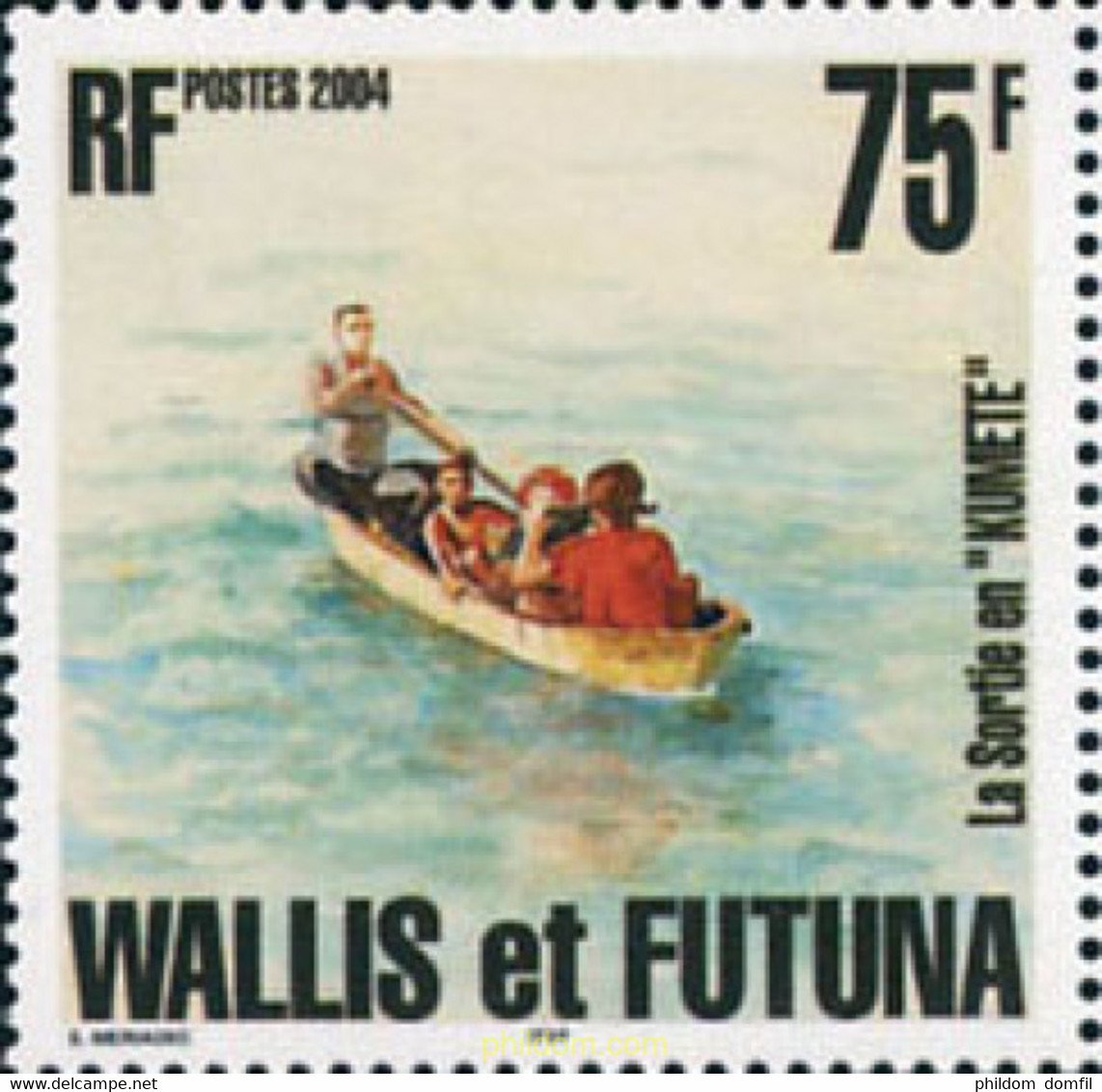 173045 MNH WALLIS Y FUTUNA 2004 EMBARCACION - Gebraucht