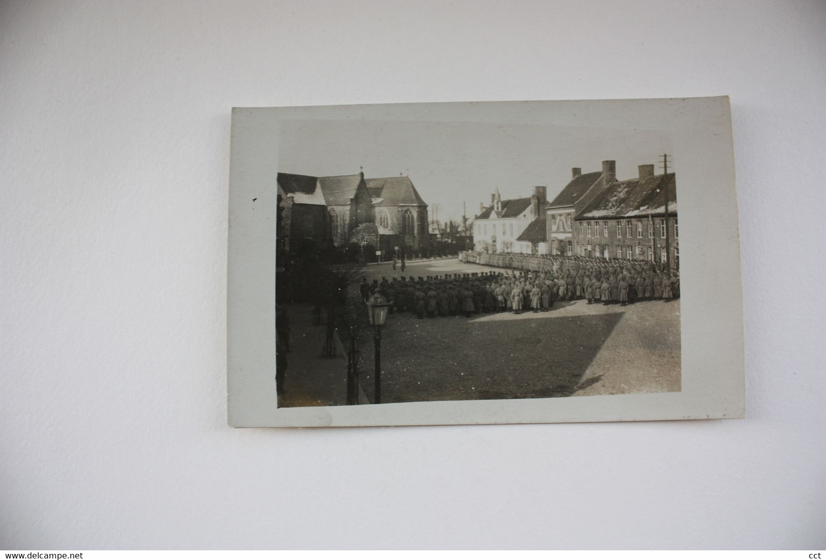 Moorslede  FOTOKAART Januari 1917  Parade Voor De Verjaardag Van De Keizer  EERSTE WERELDOORLOG - Moorslede