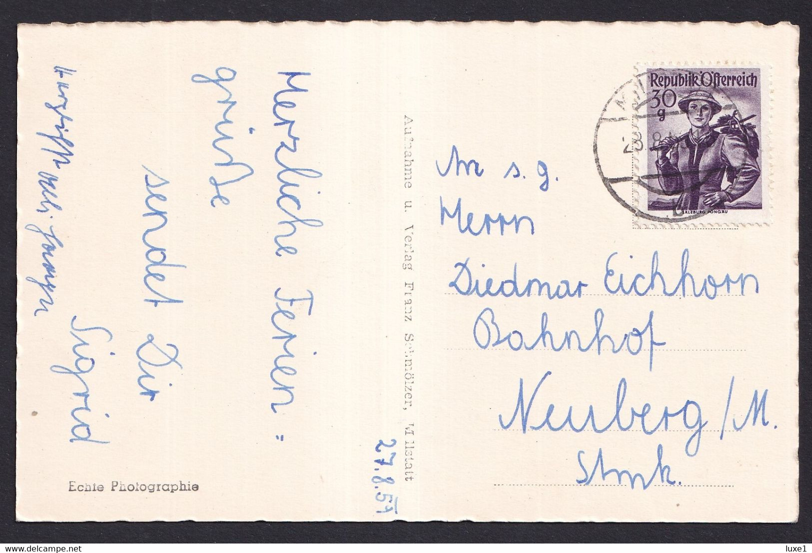 AUSTRIA , MILLSTATT ,  OLD  POSTCARD - Millstatt