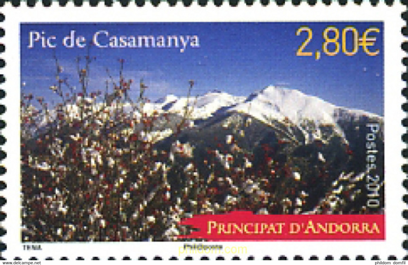 245661 MNH ANDORRA. Admón Francesa 2010 MONTAÑISMO-PICO DE CASAMANYA - Collections