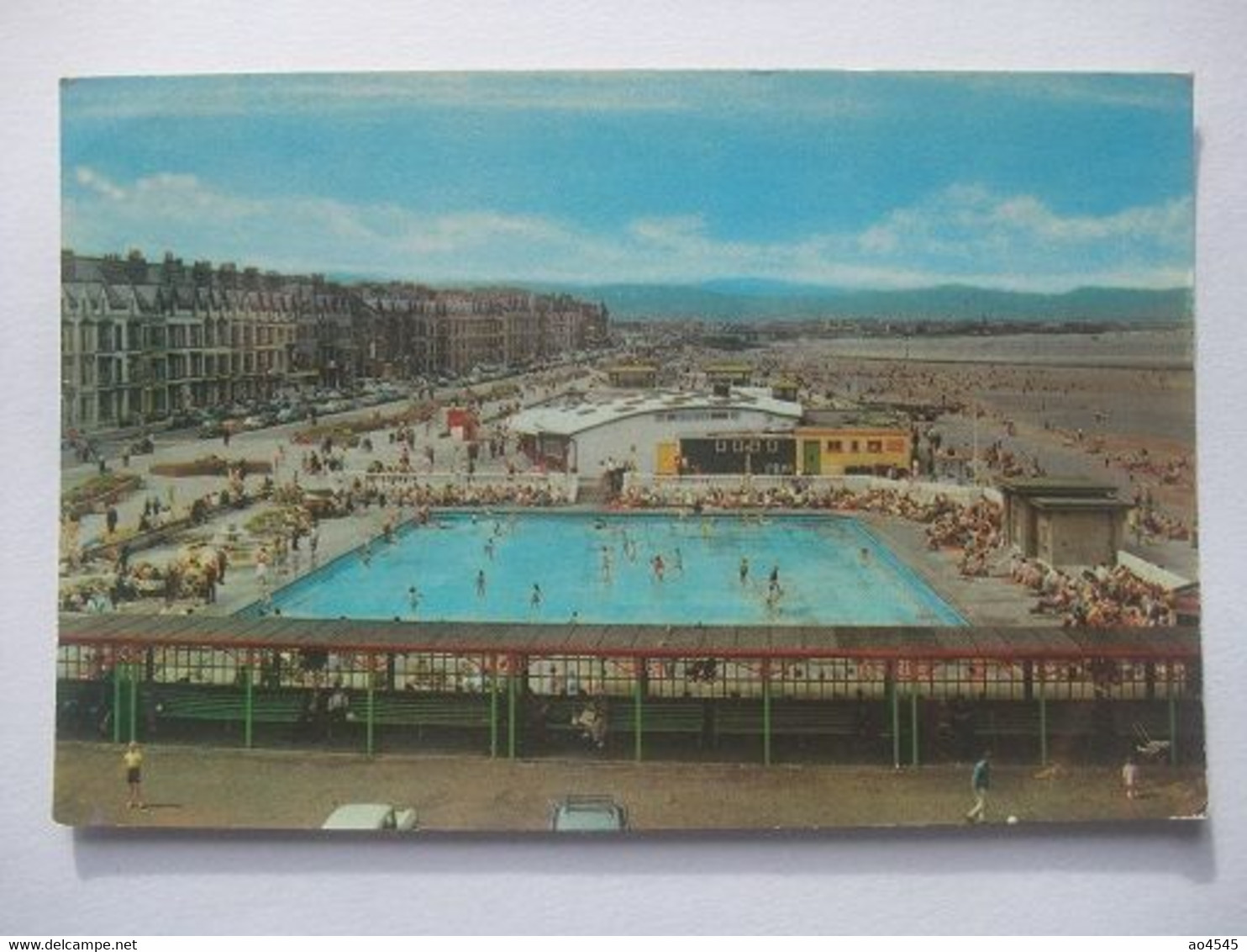 S10 Postcard Rhyl - West Parade From The Pavilion - Denbighshire