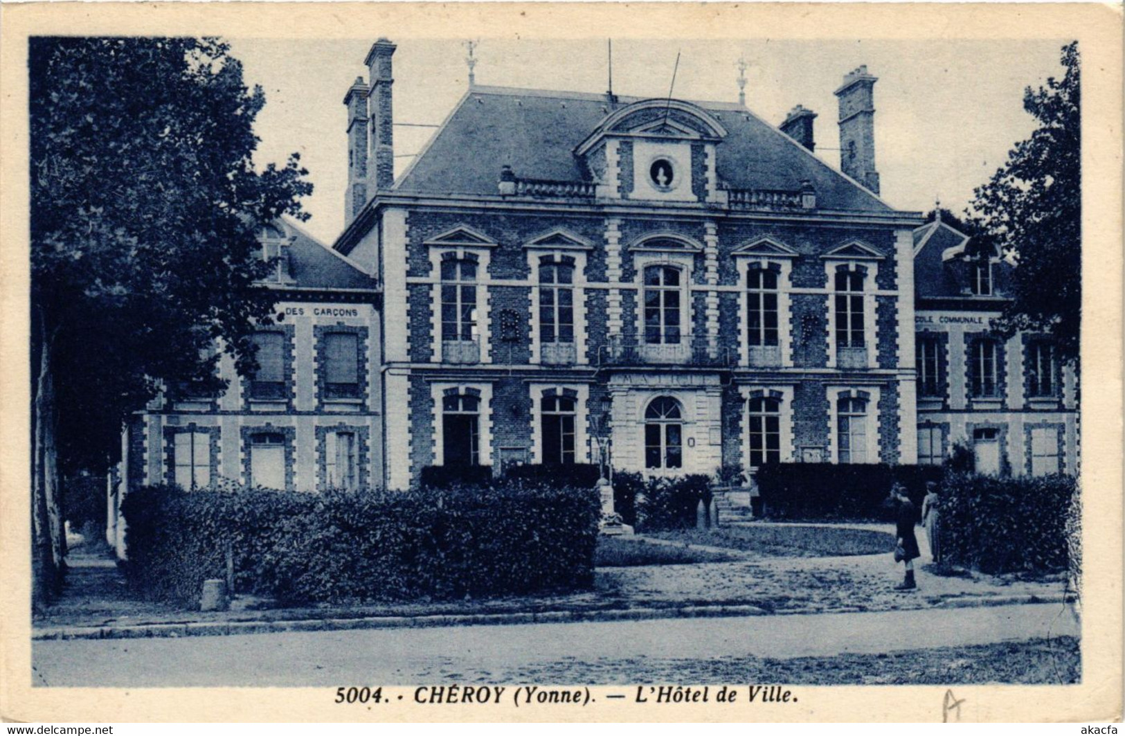 CPA CHÉROY - L'Hotel De Ville (658919) - Chevannes