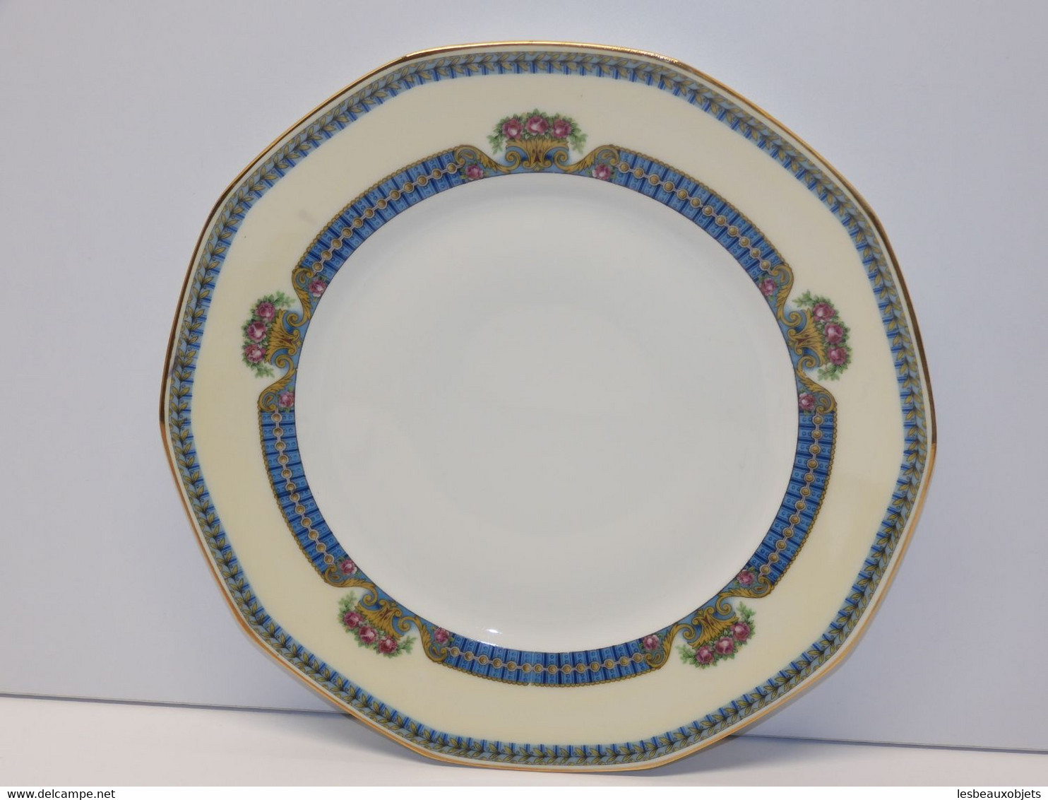 *PORCELAINE De LIMOGES PETIT PLAT à GÂTEAU / ASSIETTE Marqué LIMOGES JB FRANCE E - Limoges (FRA)