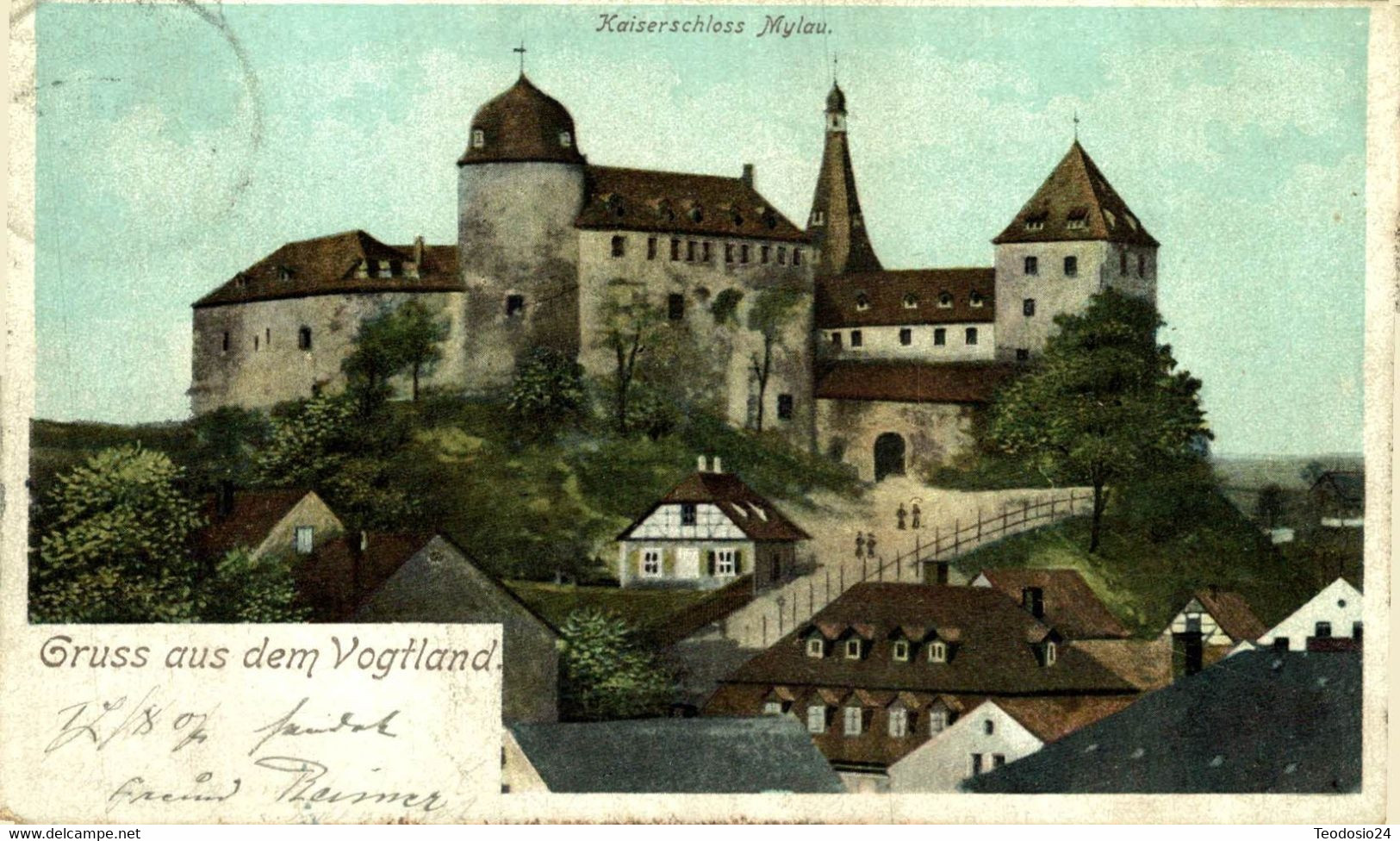 GRUSS AUS DEM VOGTLAND 1907 - Mylau