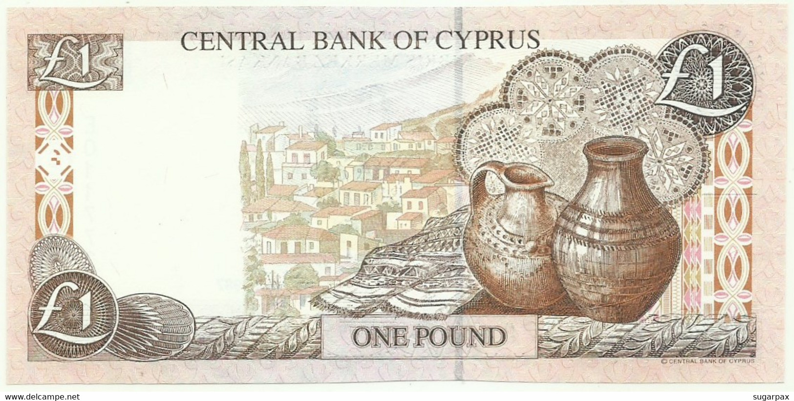 Cyprus - 1 Pound - 1.2.1997 - Pick 57 - Unc. - Serie E - Cyprus