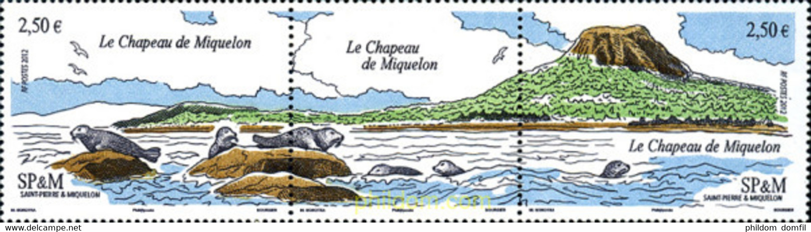 301667 MNH SAN PEDRO Y MIQUELON 2012 - Gebruikt