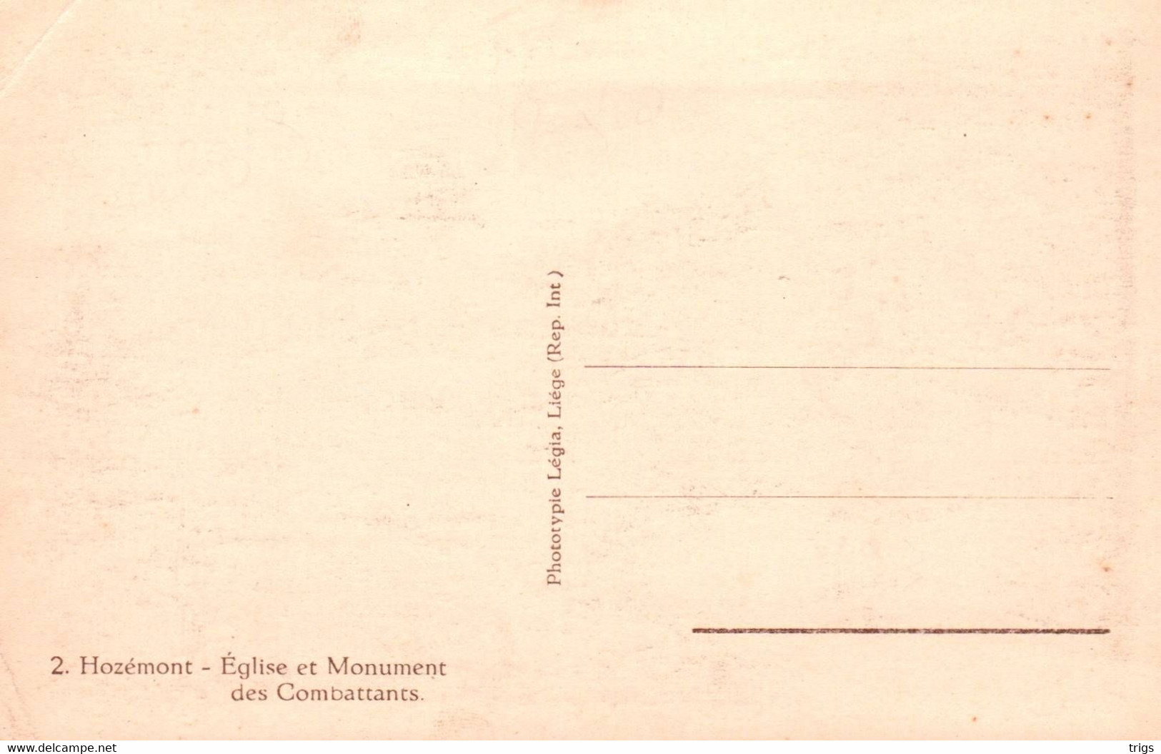 Hozémont - Église Et Monument Des Combattants - Grâce-Hollogne