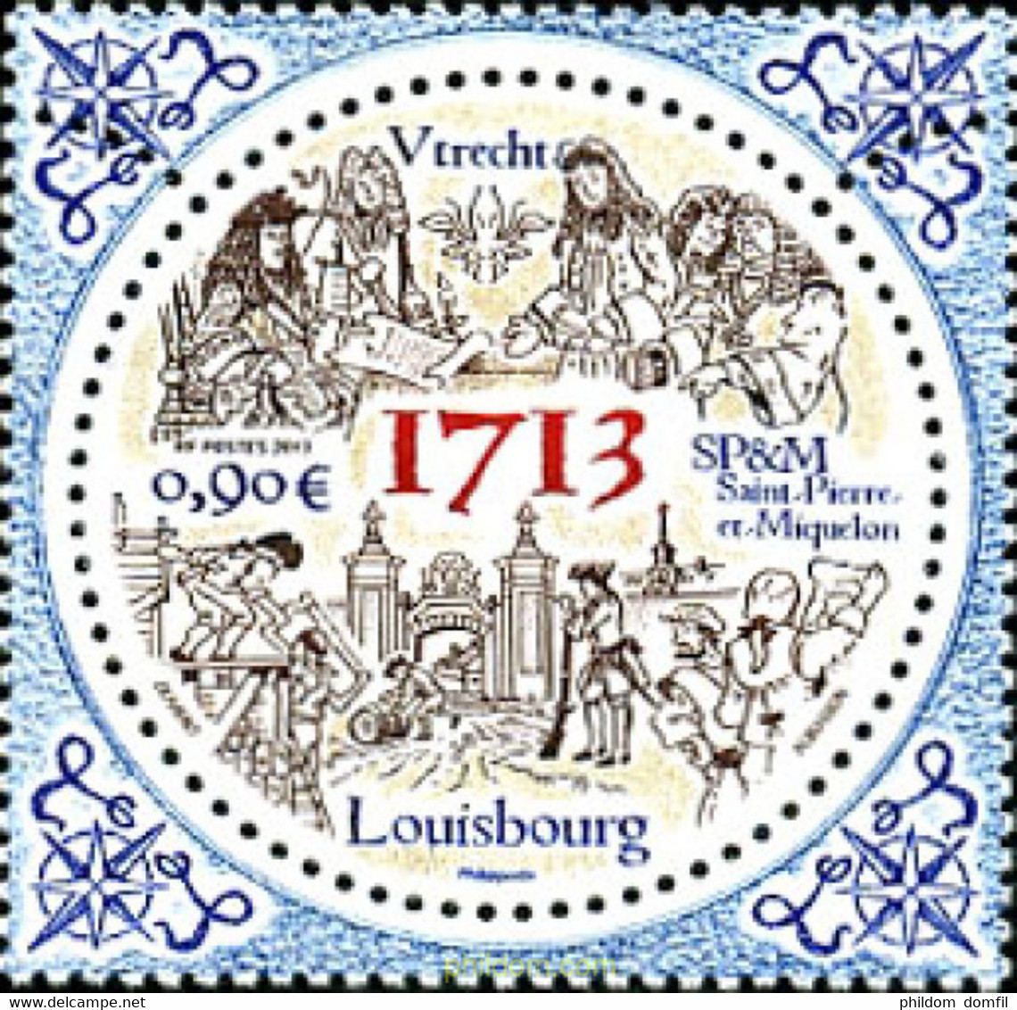 315195 MNH SAN PEDRO Y MIQUELON 2013 LOUISBOURG - Gebraucht