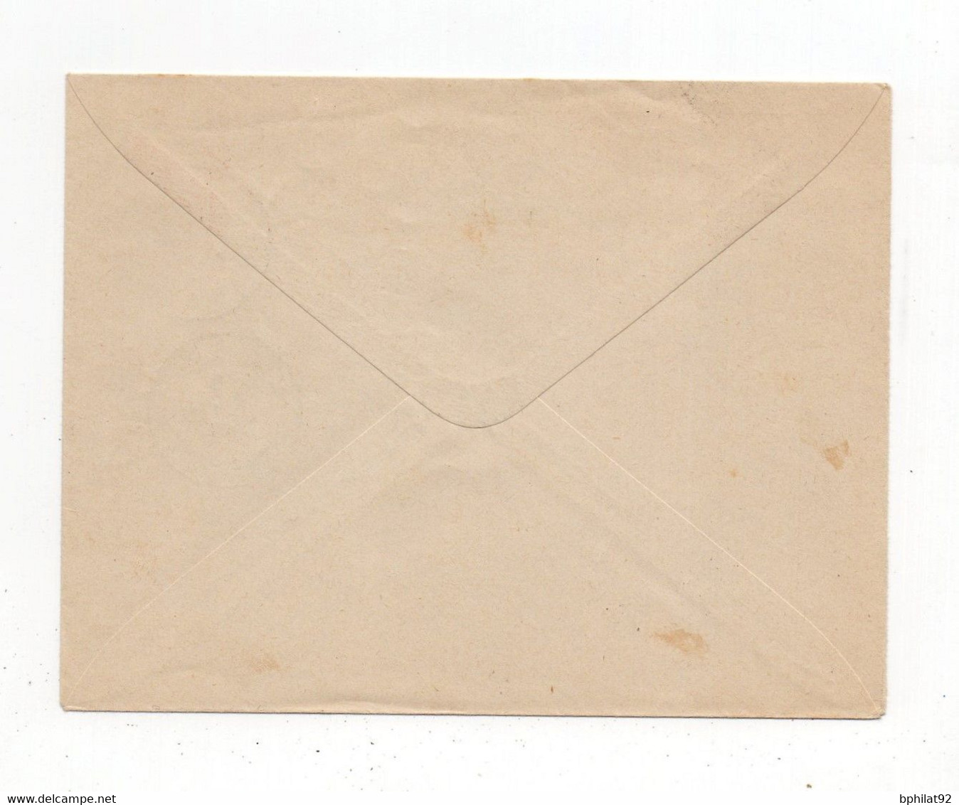 !!! ENVELOPPE ENTIER POSTAL 50C PAIX AVEC REPIQUAGE EXPO PHILATELIQUE DE MAMERS DE 1937 - Buste Ristampe (ante 1955)