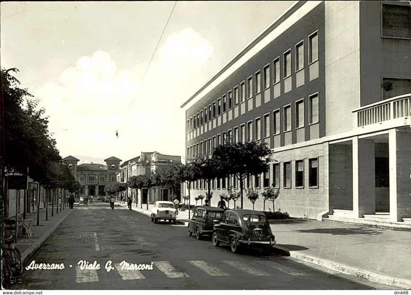 AVEZZANO ( L'AQUILA ) VIALE G. MARCONI  - EDIZIONE POTATURO - SPEDITA - 1960s (12845) - Avezzano