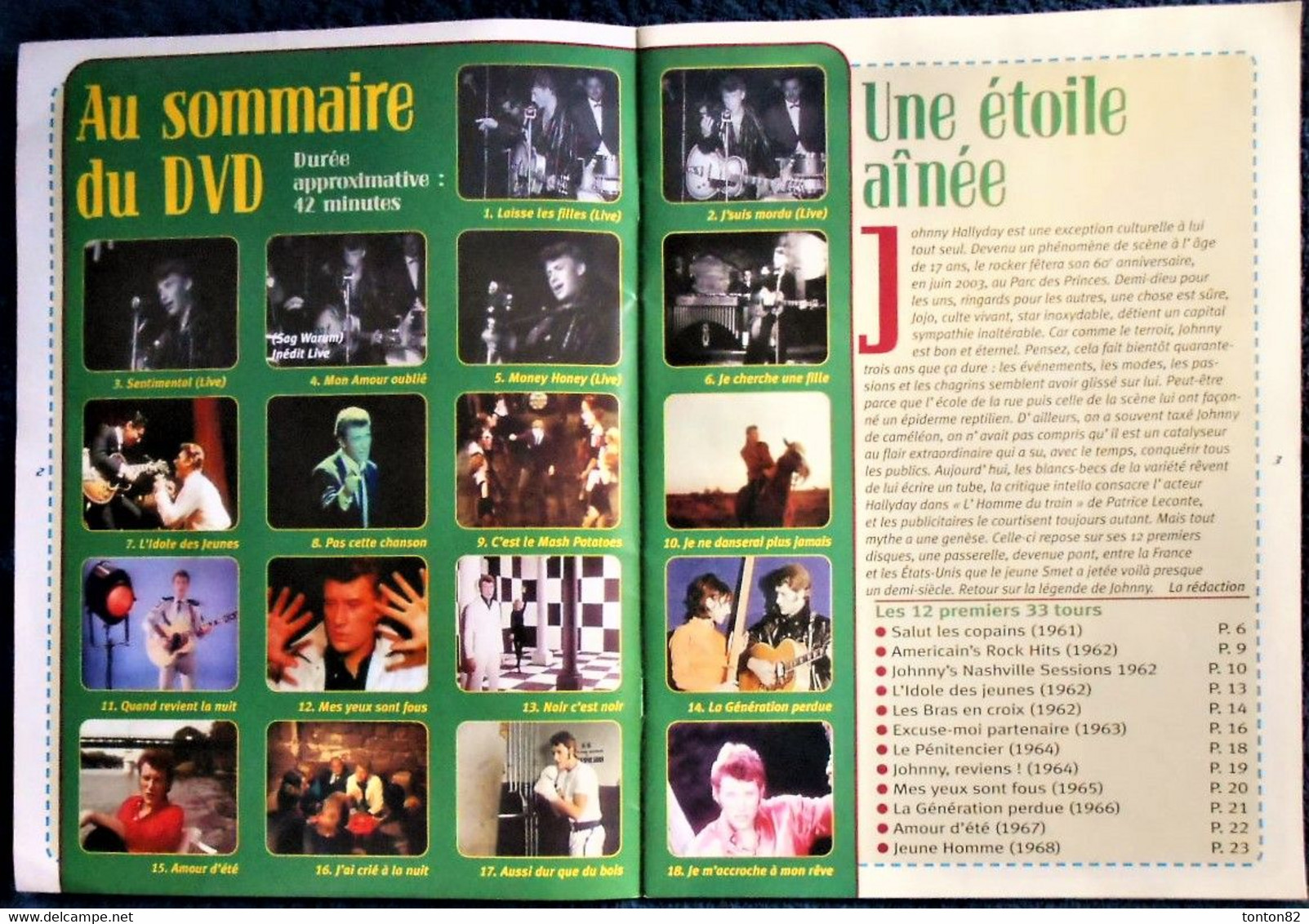 JOHNNY - Le DVD Collector - 1961 - 1966 - Tous Les SCOPITONES - DVD + Un Fascicule De 24 Pages . - Konzerte & Musik