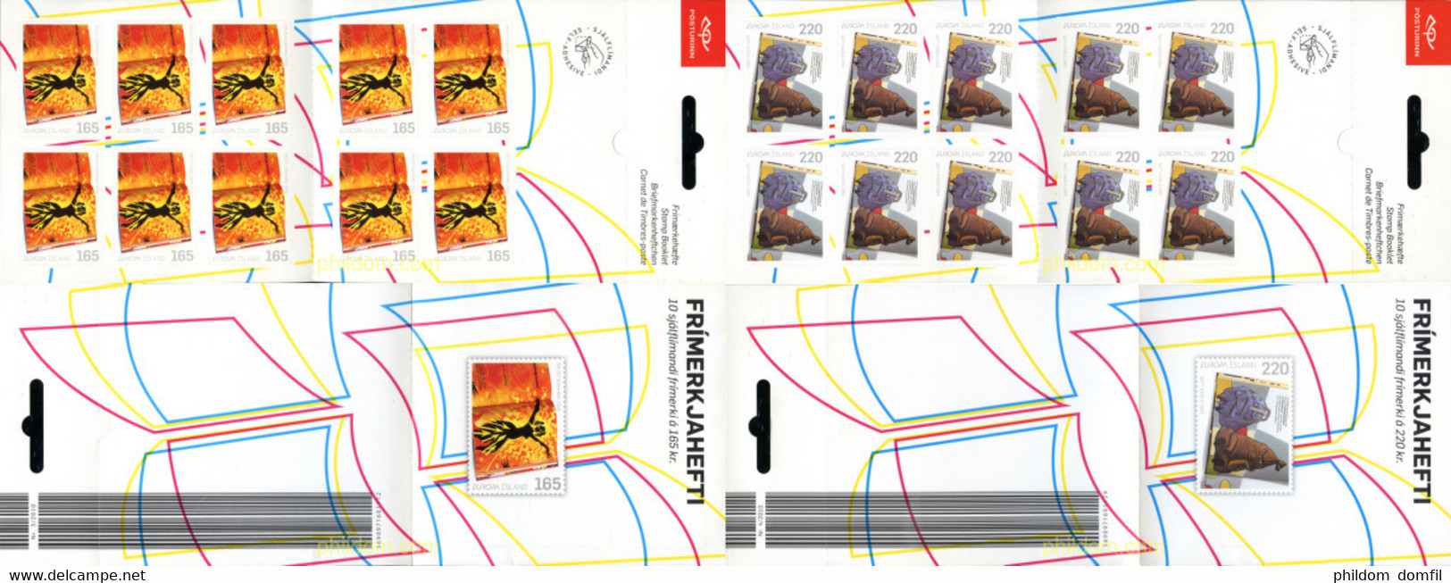 271250 MNH ISLANDIA 2010 EUROPA CEPT 2010 - LIBROS INFANTILES - Collections, Lots & Series