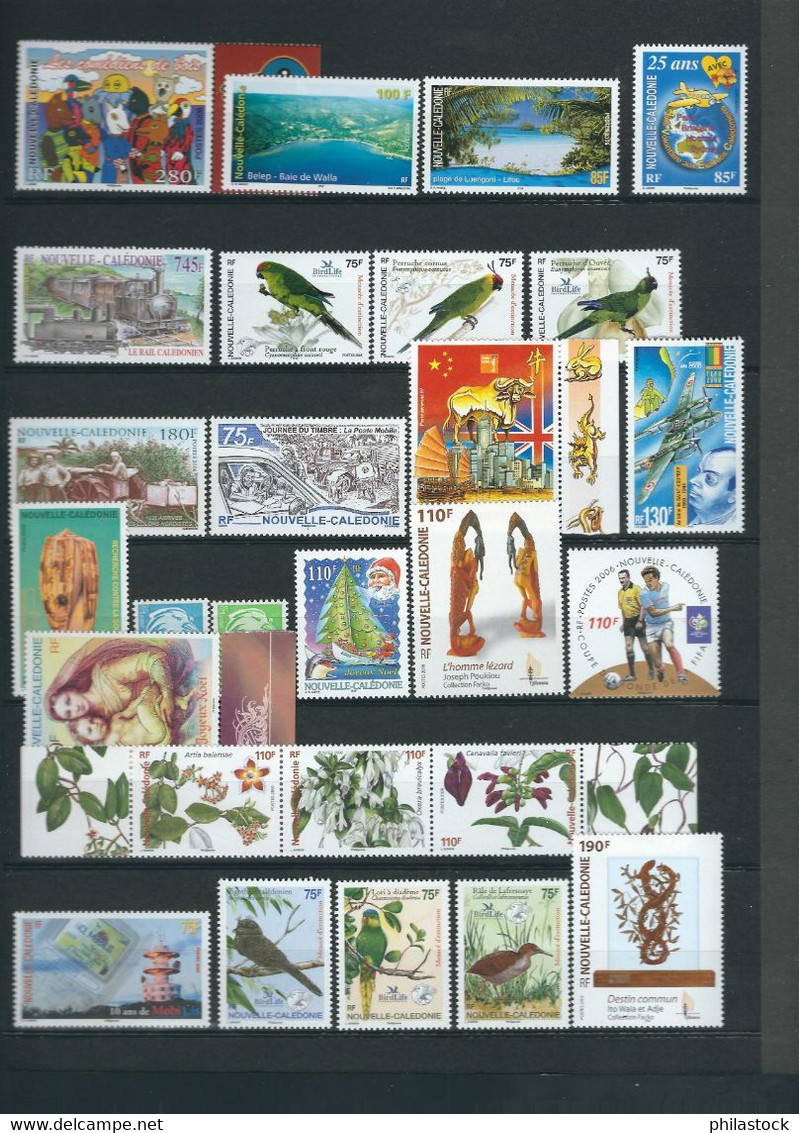 NCE Jolie collection entre 1984 & 2006 + PA tous les timbres luxes **