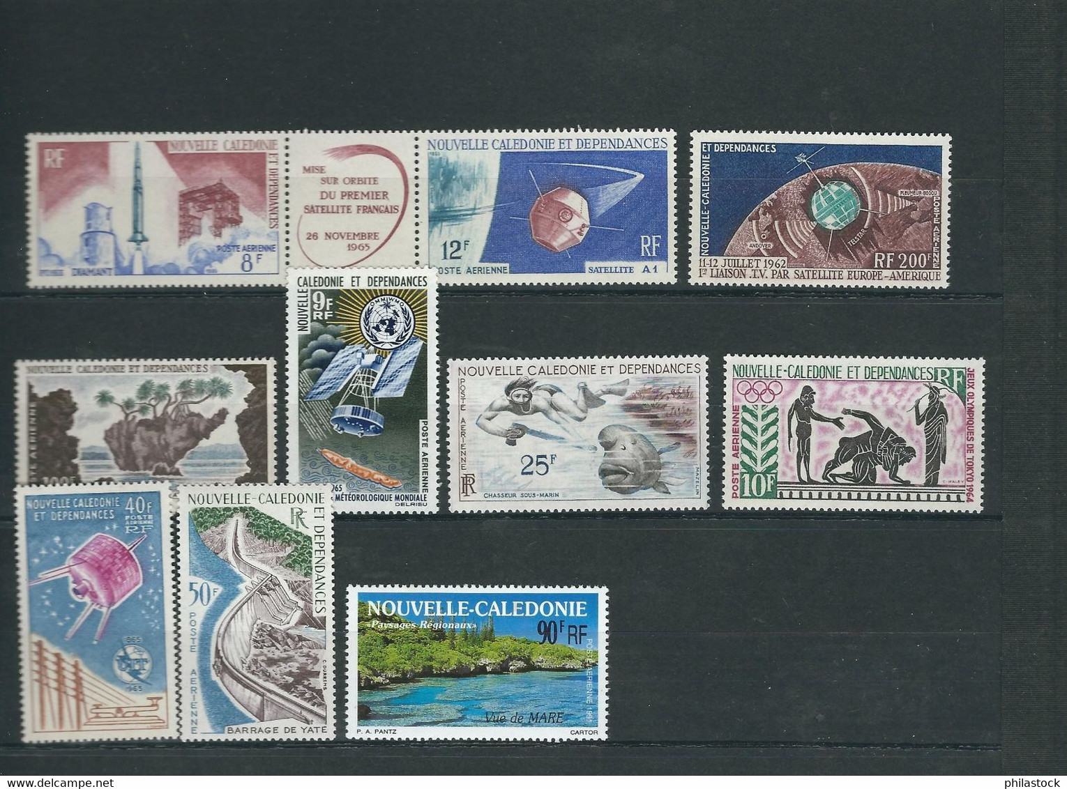 NCE Jolie collection entre 1984 & 2006 + PA tous les timbres luxes **