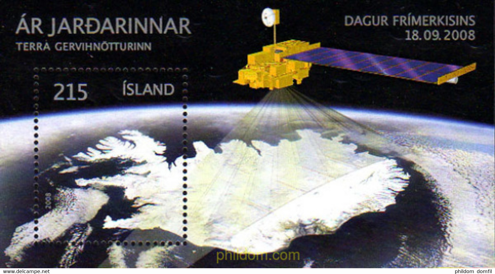 218310 MNH ISLANDIA 2008 DIA INTERNACIONAL DEL PLANETA TIERRA - Collections, Lots & Series