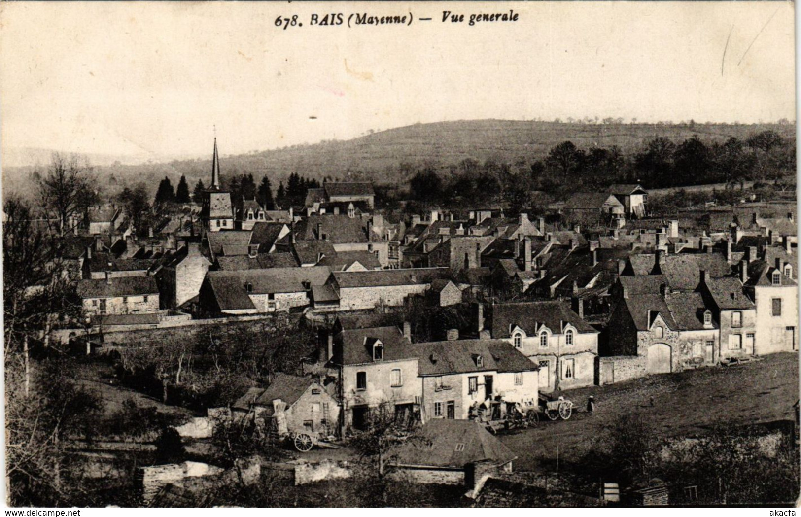 CPA BAIS-MAYENNE-Vue Generale (420447) - Bais