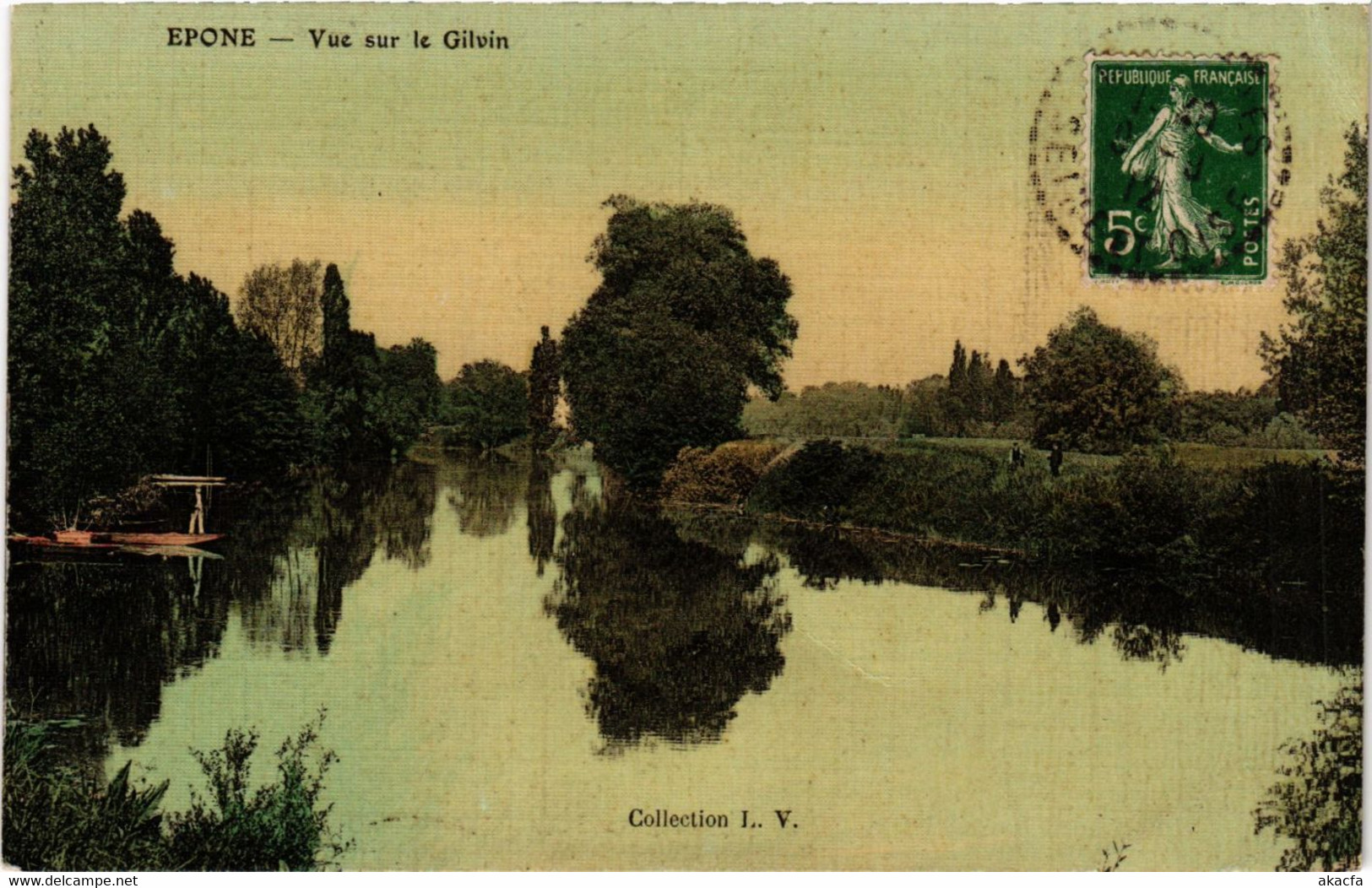 CPA EPONE - Vue Sur Le Gilvin (359088) - Epone