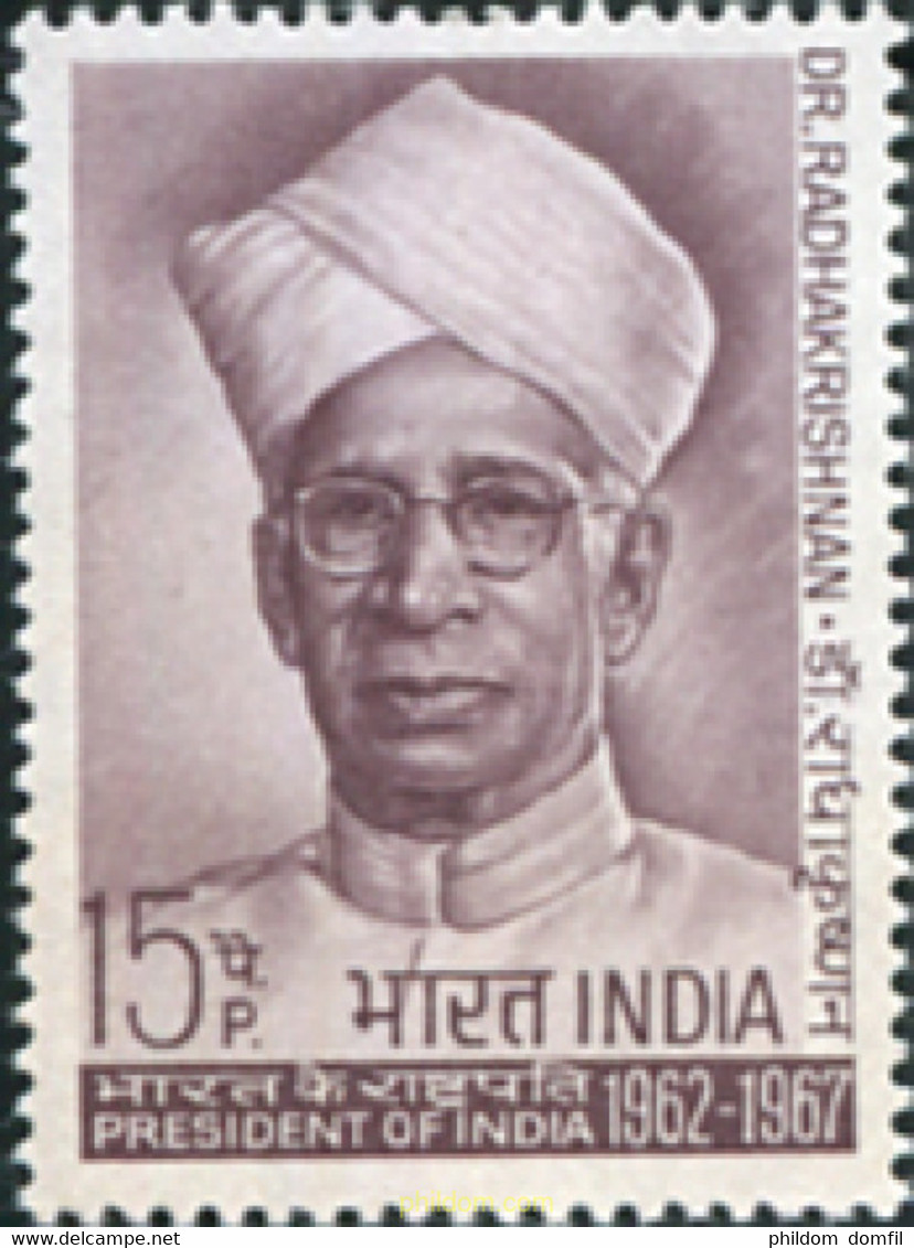 687885 MNH INDIA 1967 DOCTOR RADHAKRISHNAN - Neufs