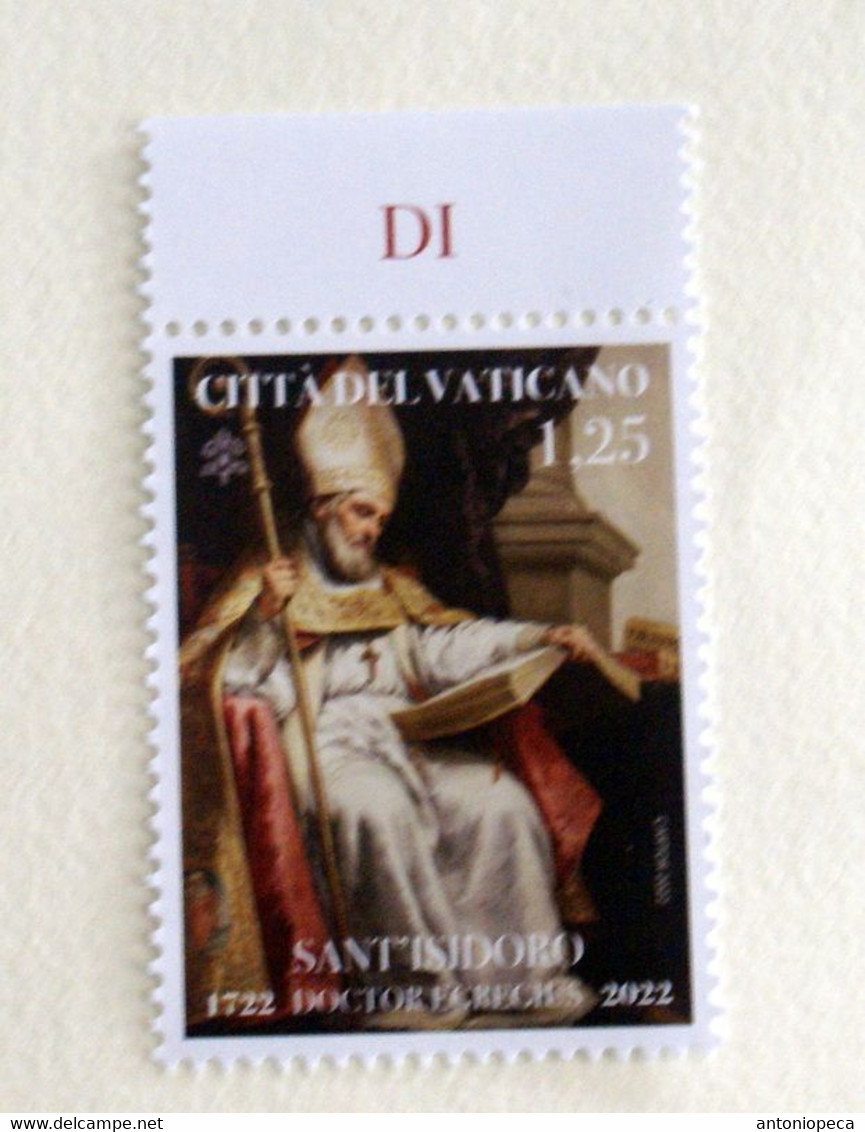 VATICAN 2022, CENTENARY SANT'ISIDORO  MNH** - Unused Stamps