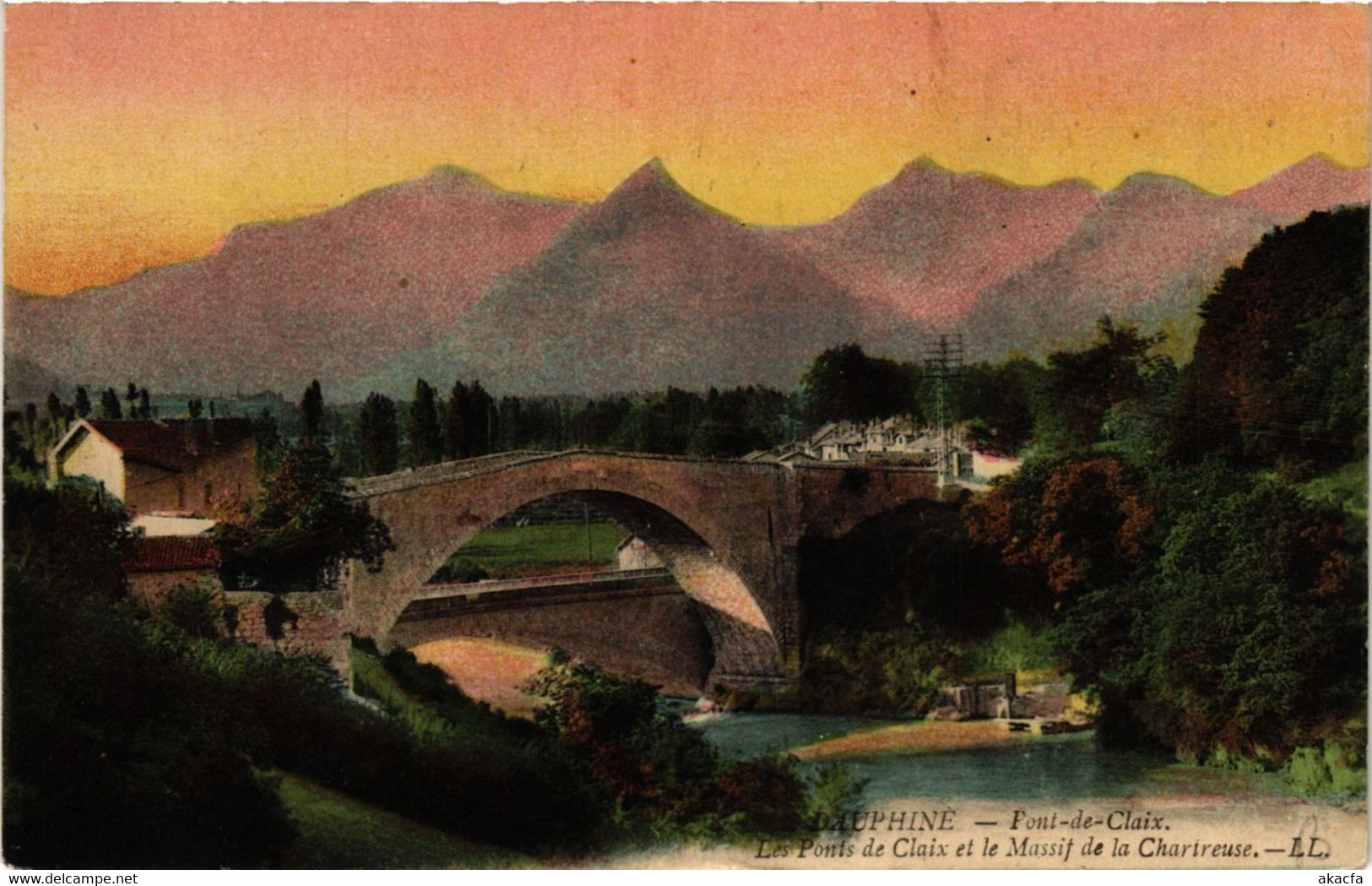 CPA Dauphiné - PONT-de-Claix - Les Ponts De CLAIX Et Le Massif De La (433085) - Claix