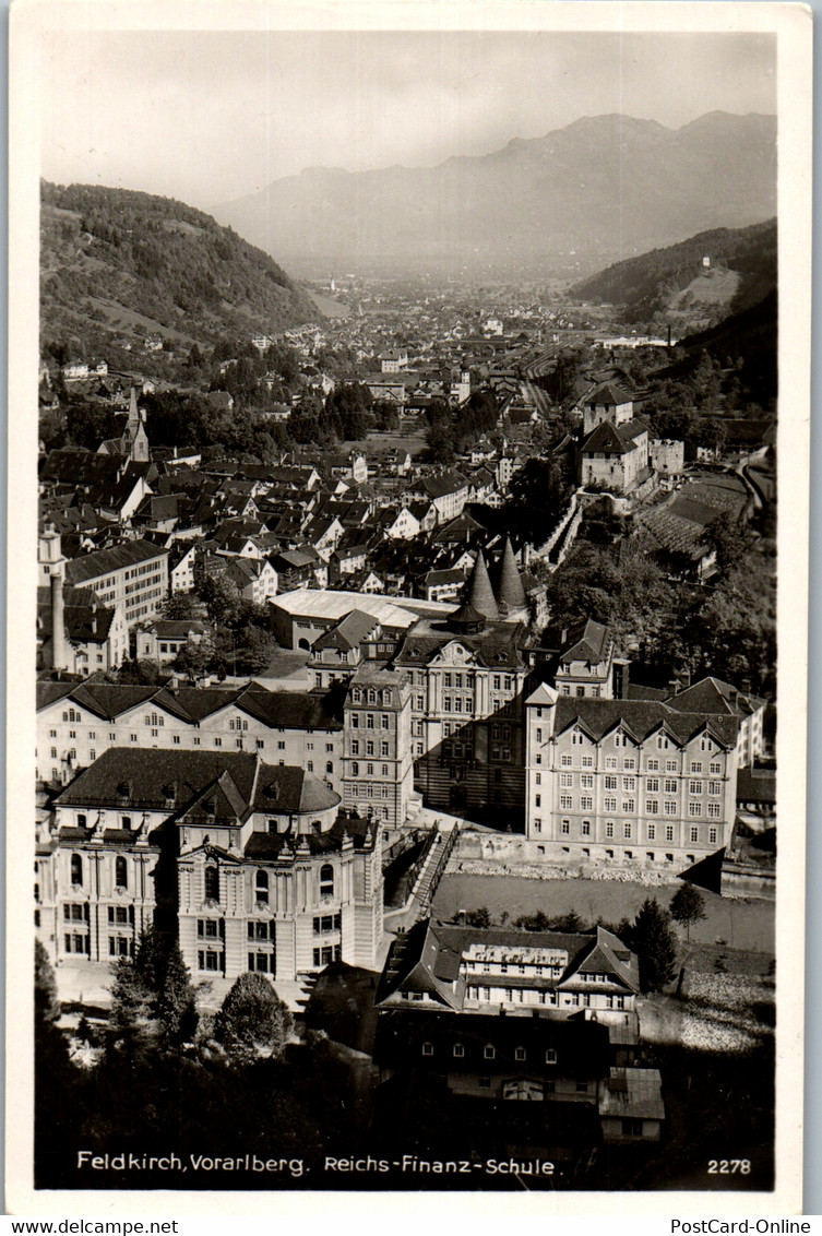 39991 - Vorarlberg - Feldkirch , Reichs Finanz Schule - Nicht Gelaufen - Feldkirch